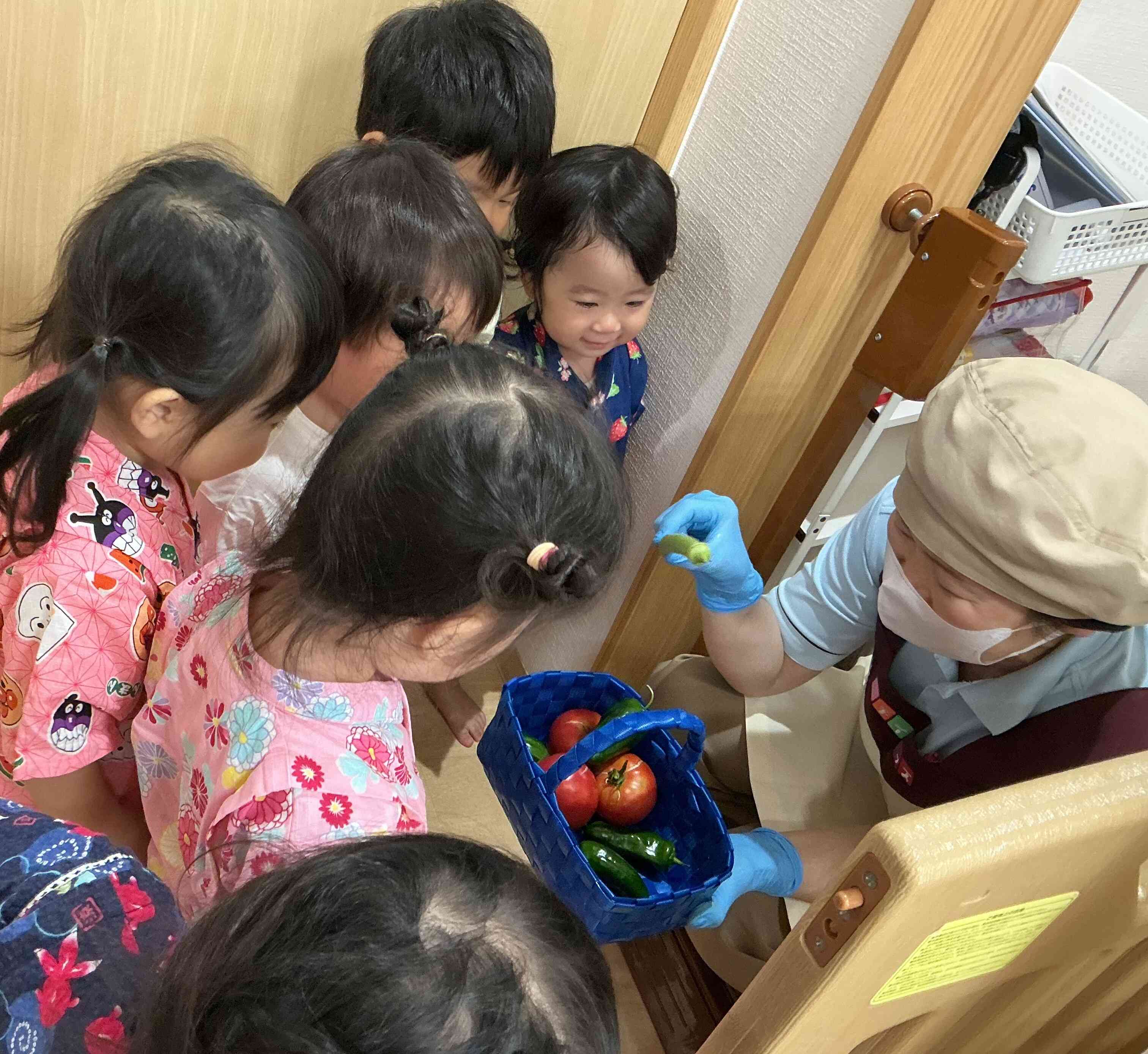 給食の先生へ