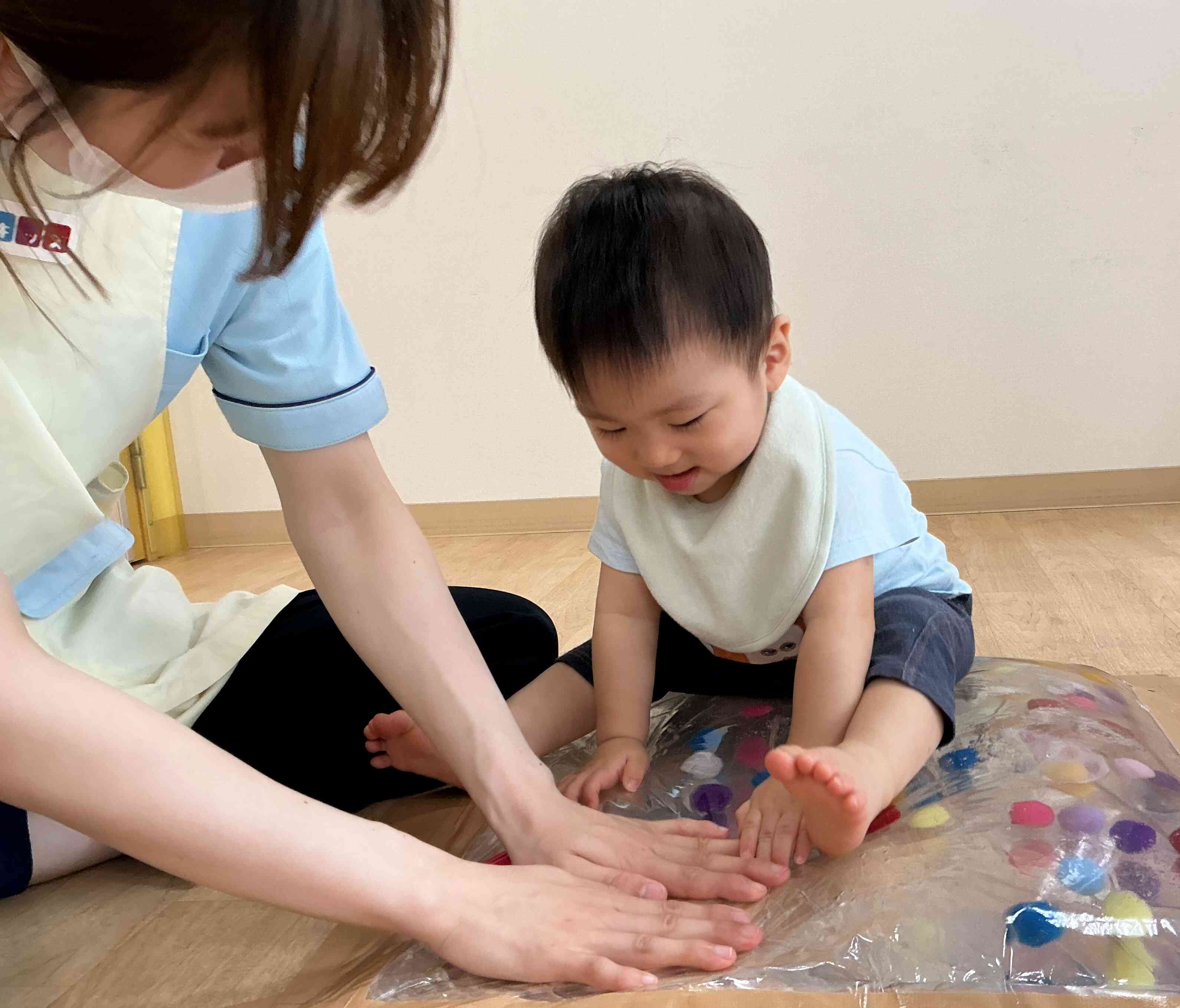 ０歳児クラス遊び