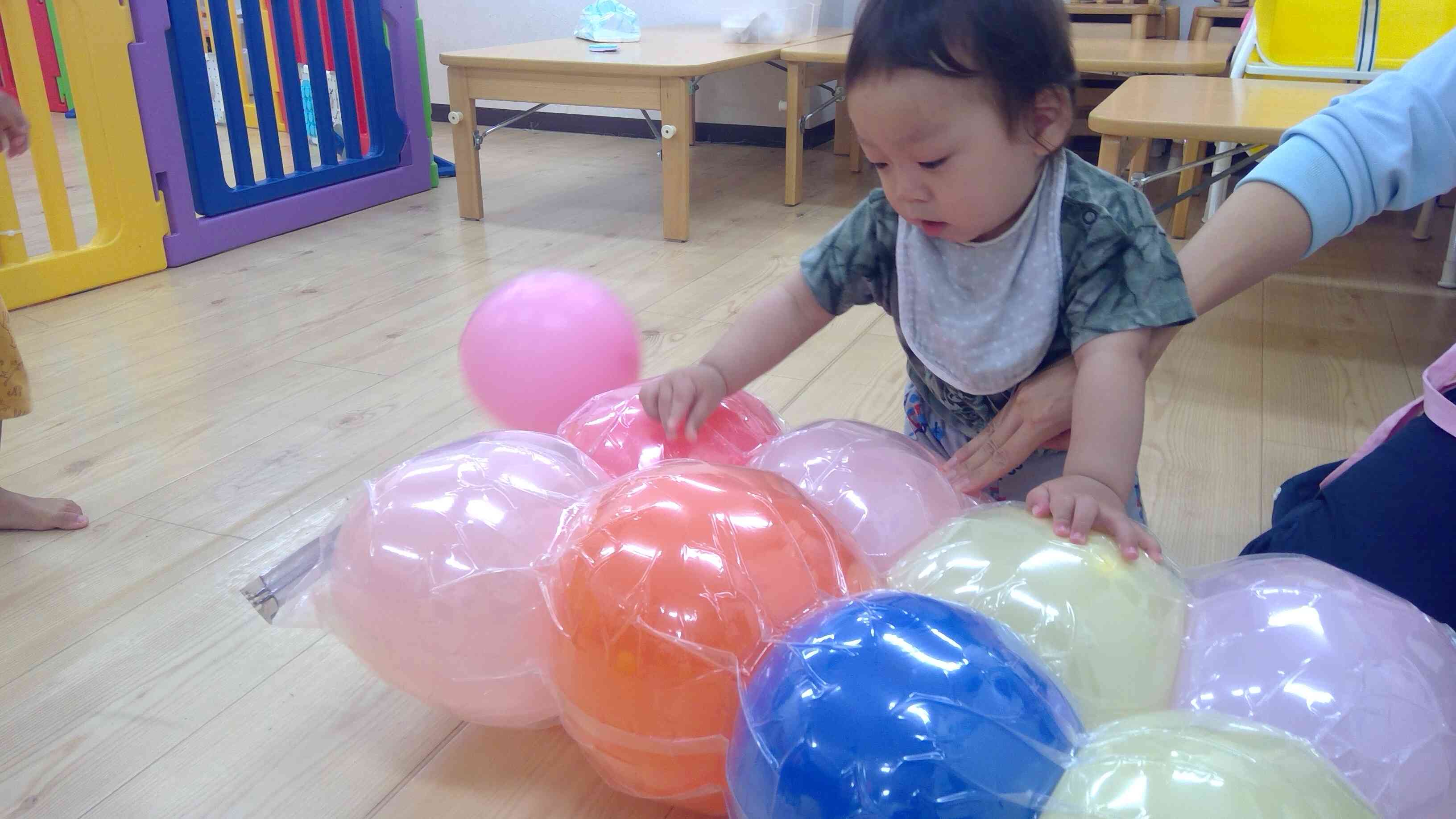 風船遊び