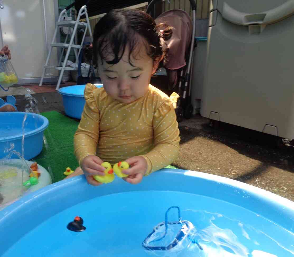 水遊び