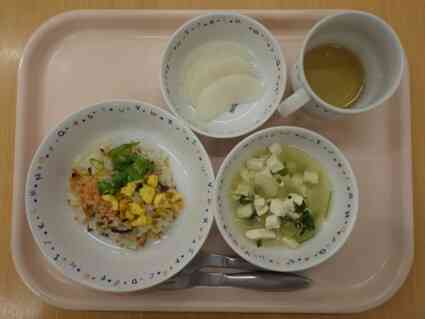 8月25日の給食