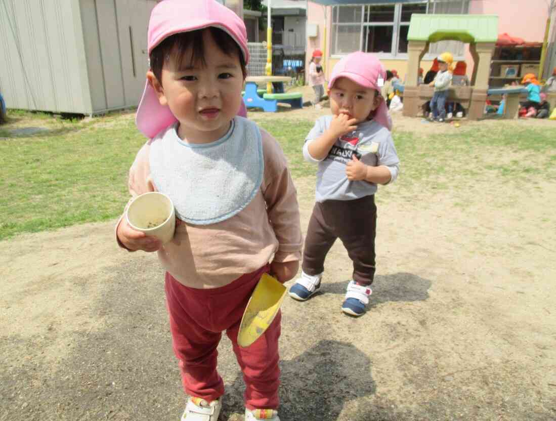 もも組の様子（1歳児）