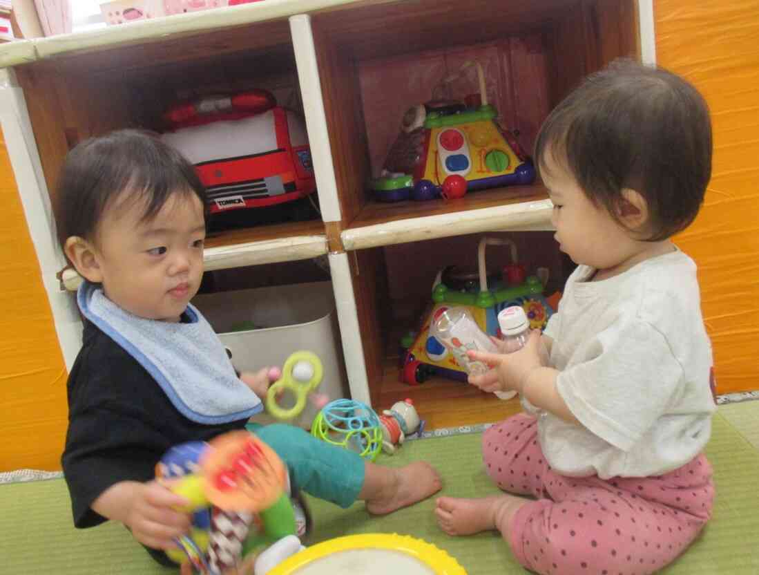 さくら組の様子(0歳児)