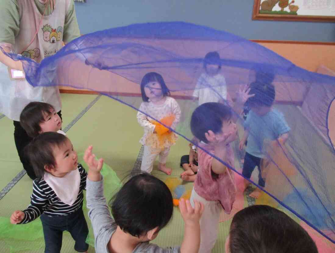 もも組の様子（1歳児）