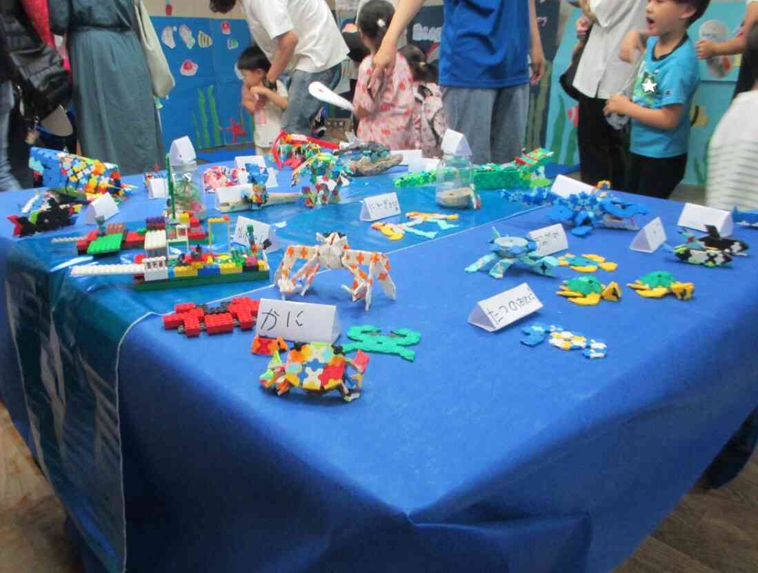 ラキューで作った作品