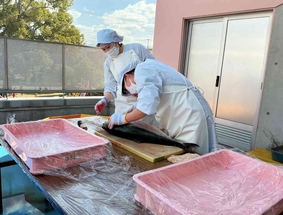 魚の解体