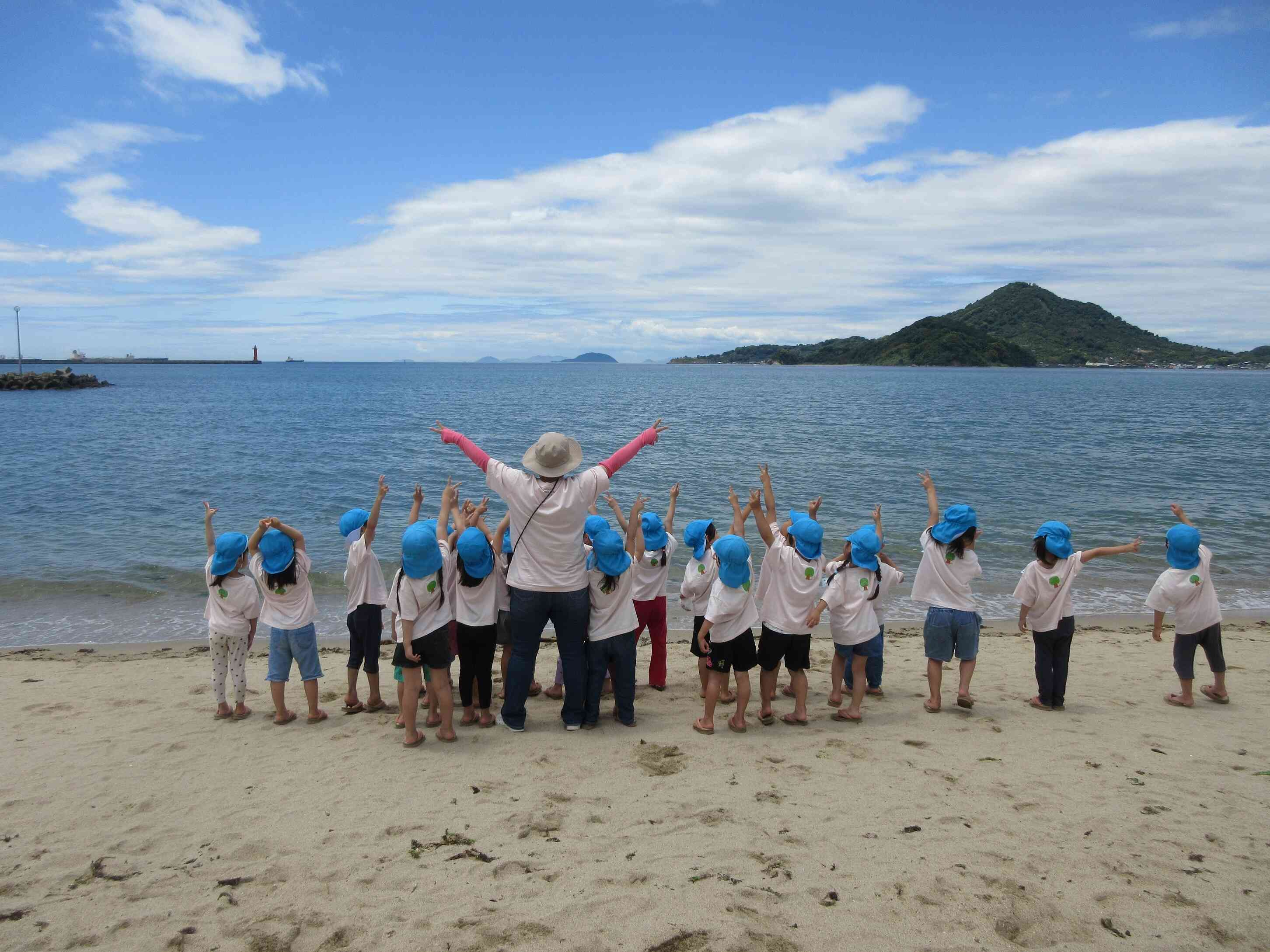 海にキターーーーー！！