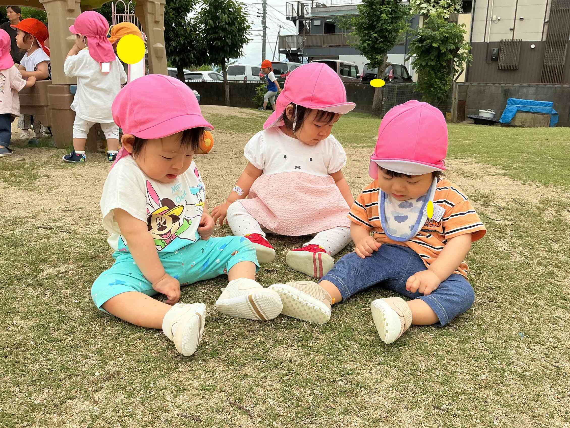 もも組(一歳児)の活動の様子
