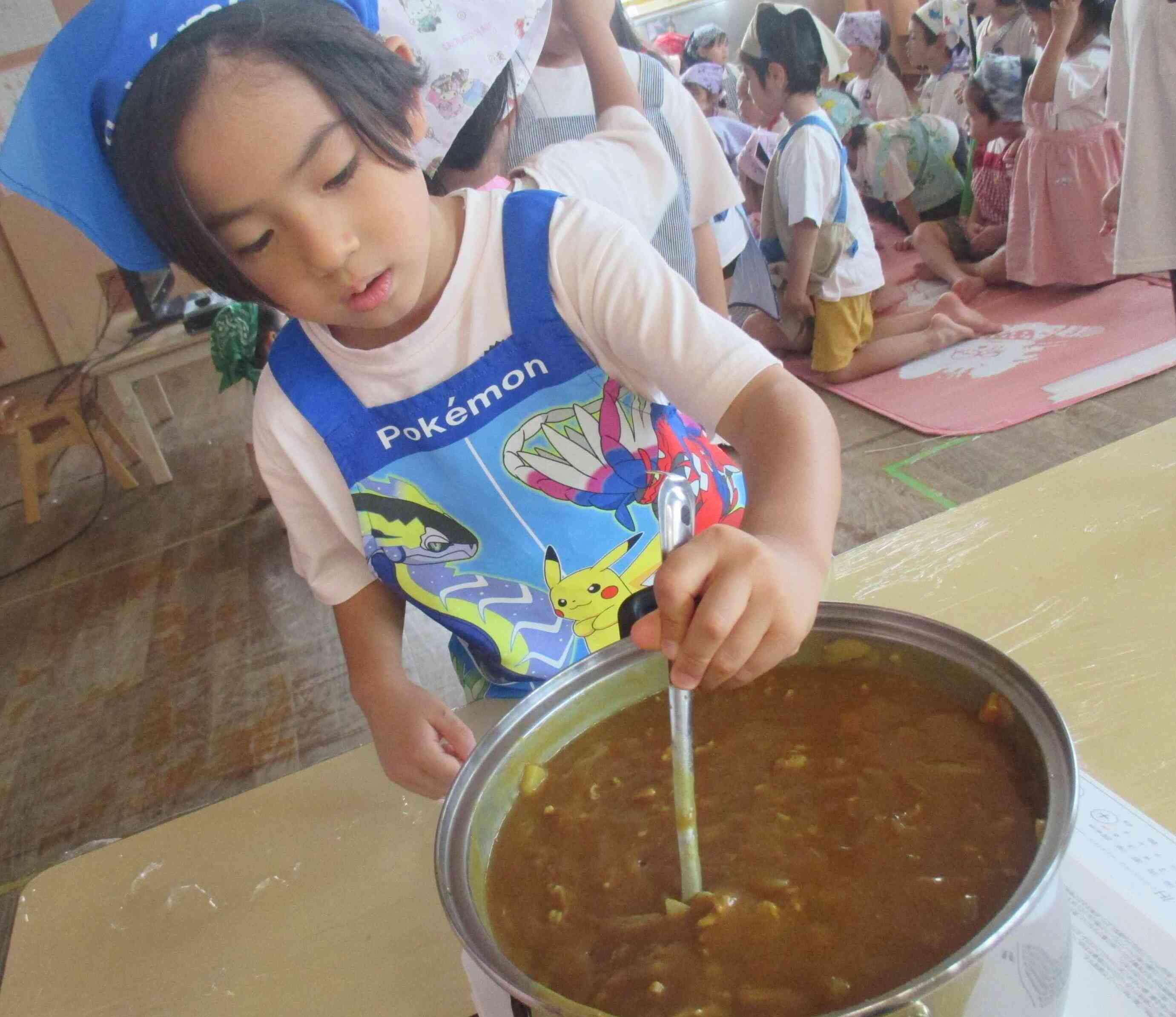 美味しくな～れ♪　美味しくな～れ♪