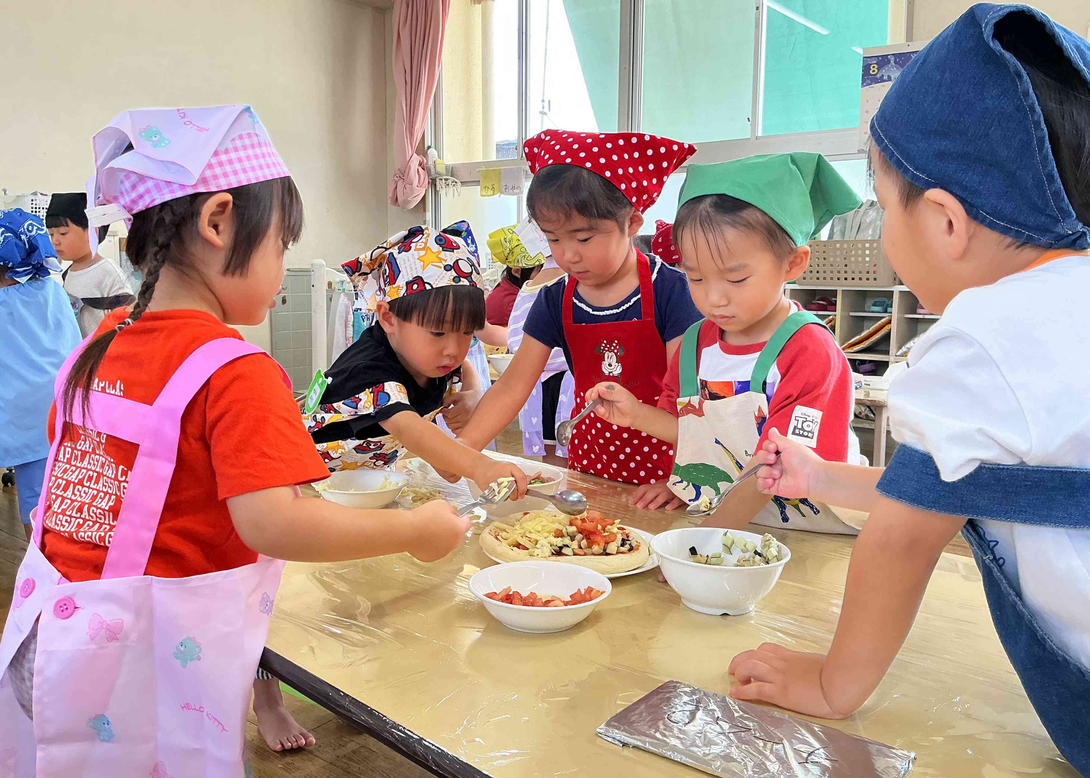 みんなで力を合わせて美味しいの作るぞ～☆