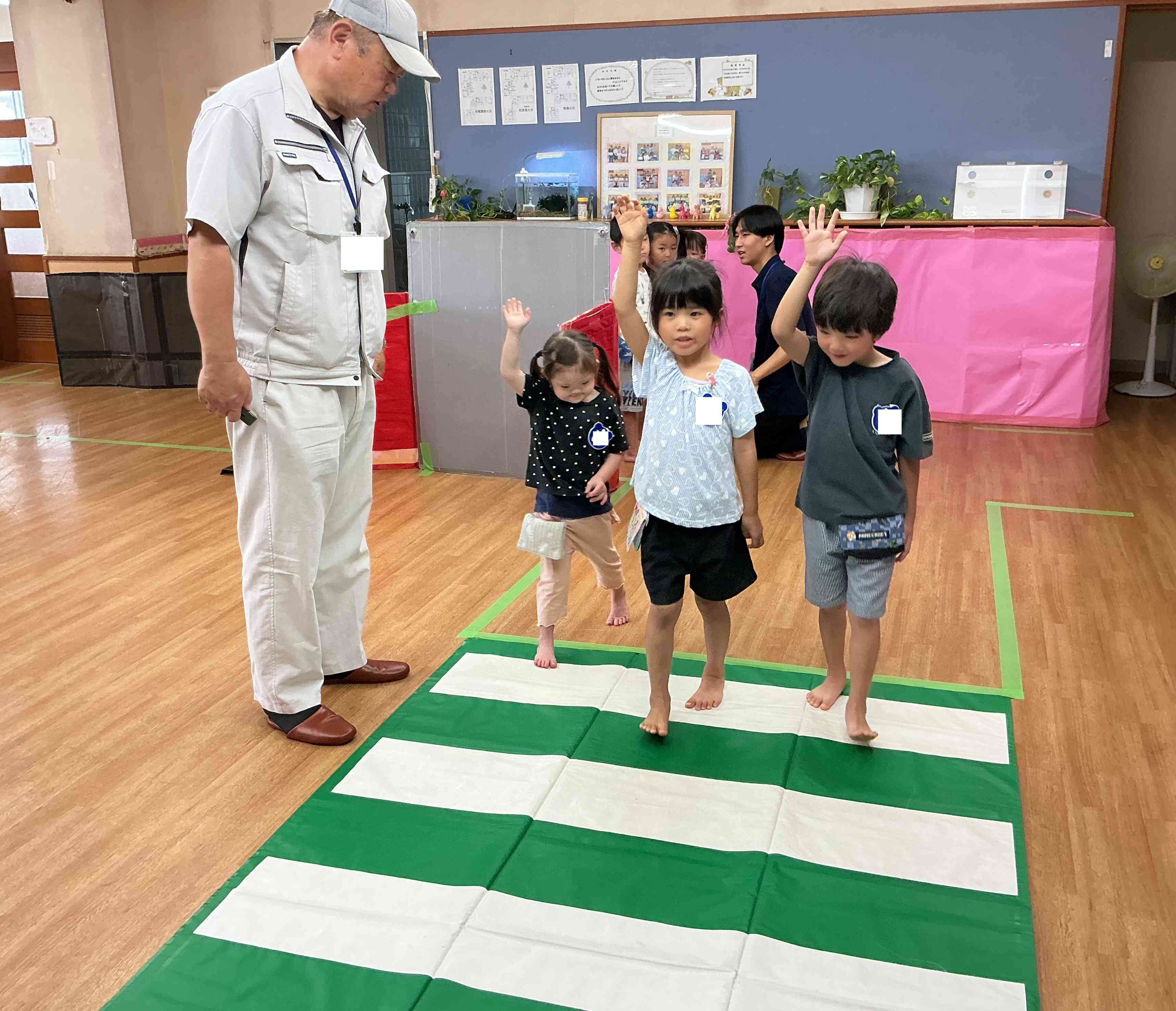 上手に渡れるかな？