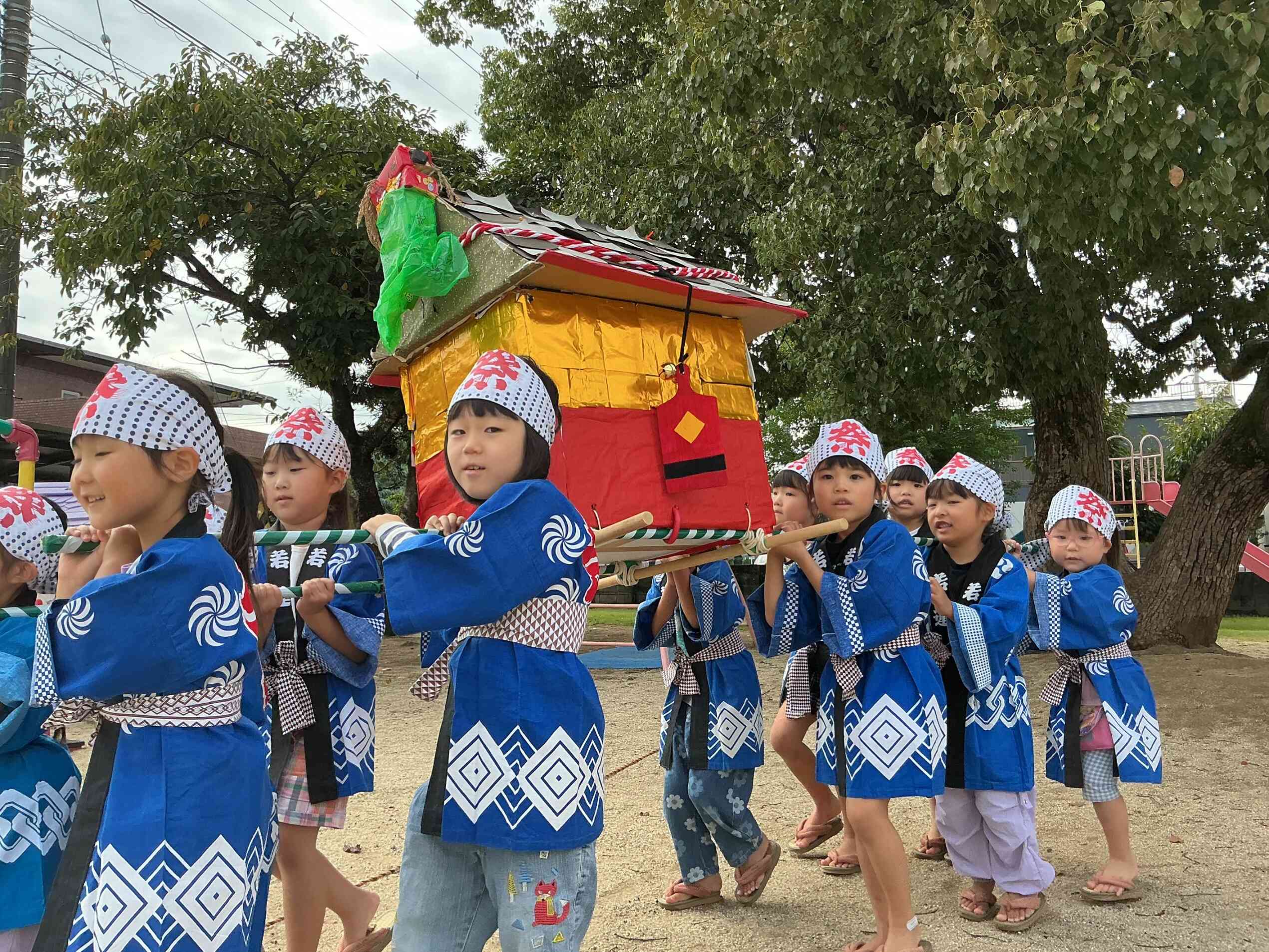 お祭りごっこ（年長）