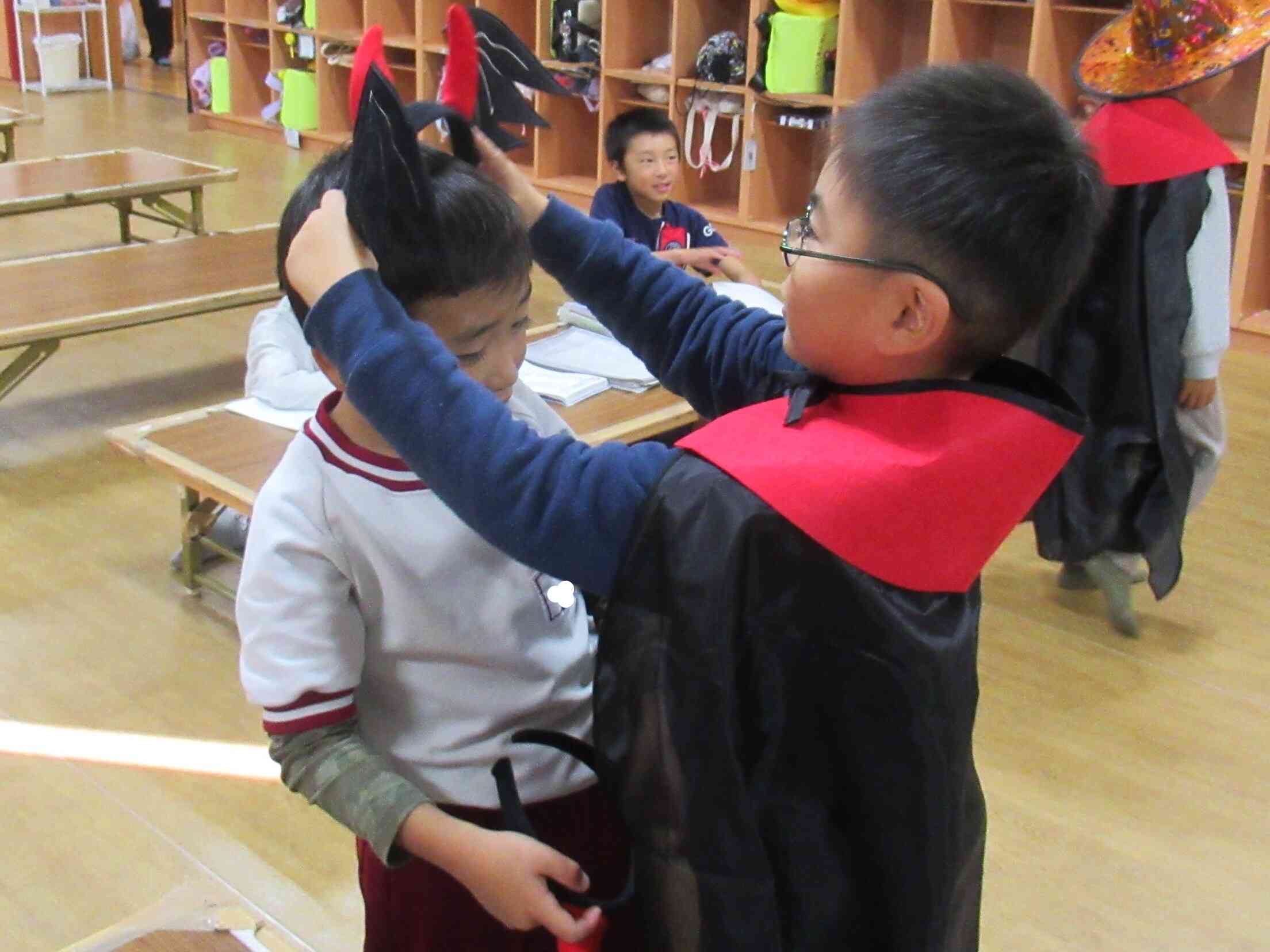 お楽しみ会・ハロウィンコーナー