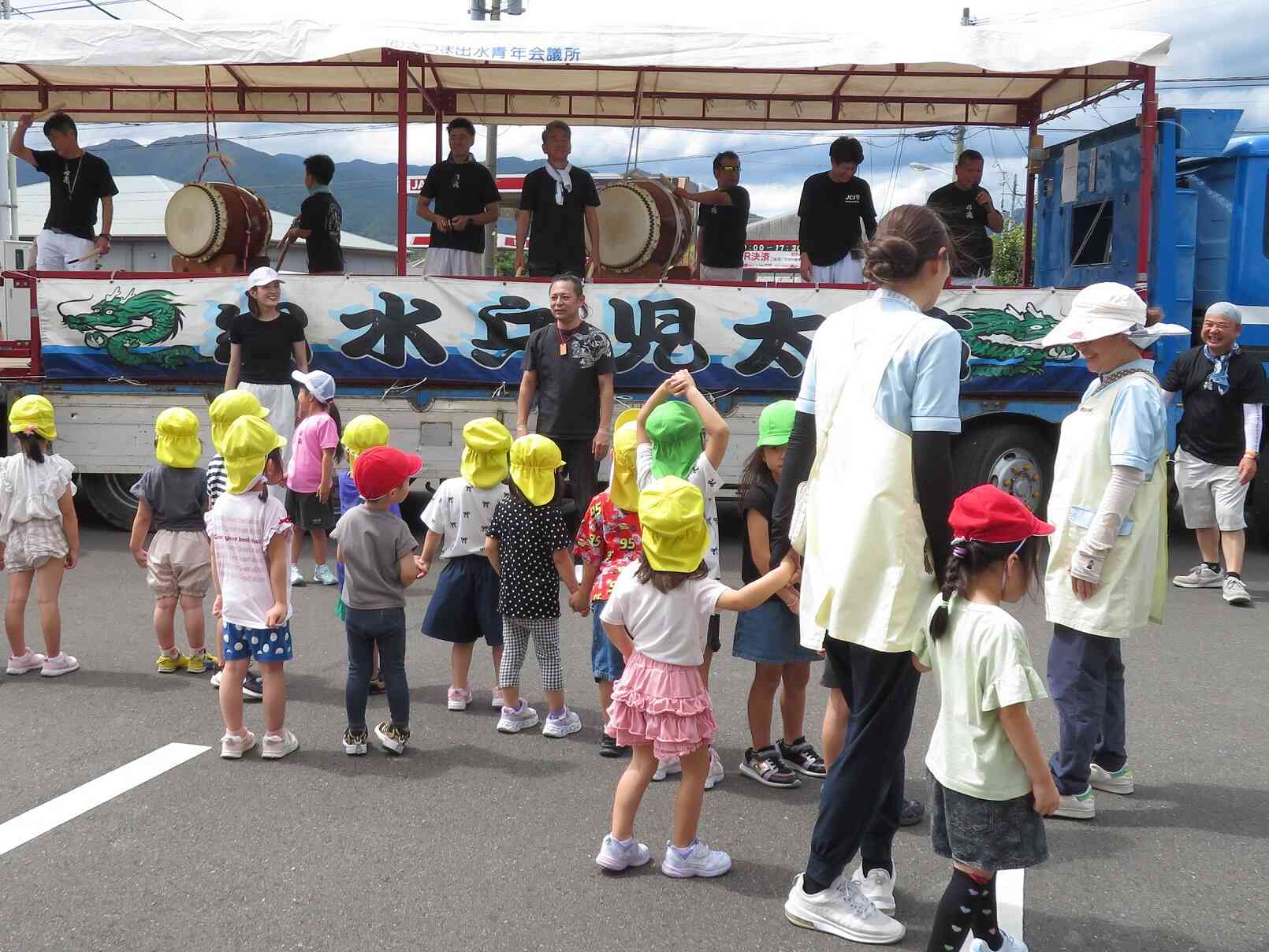 ふれ太鼓訪問