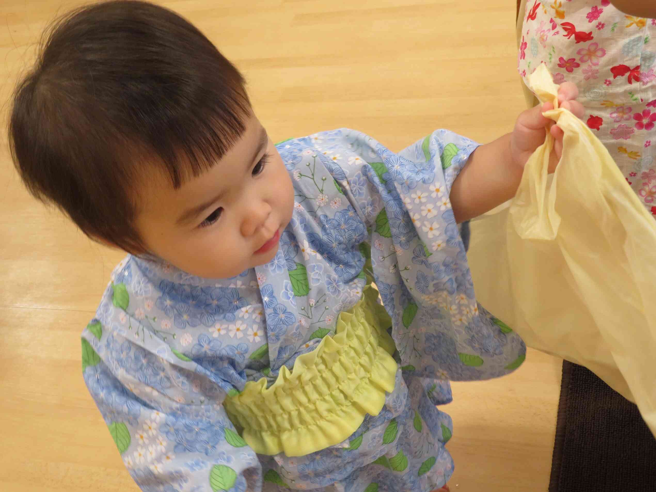 夏まつりごっこ①