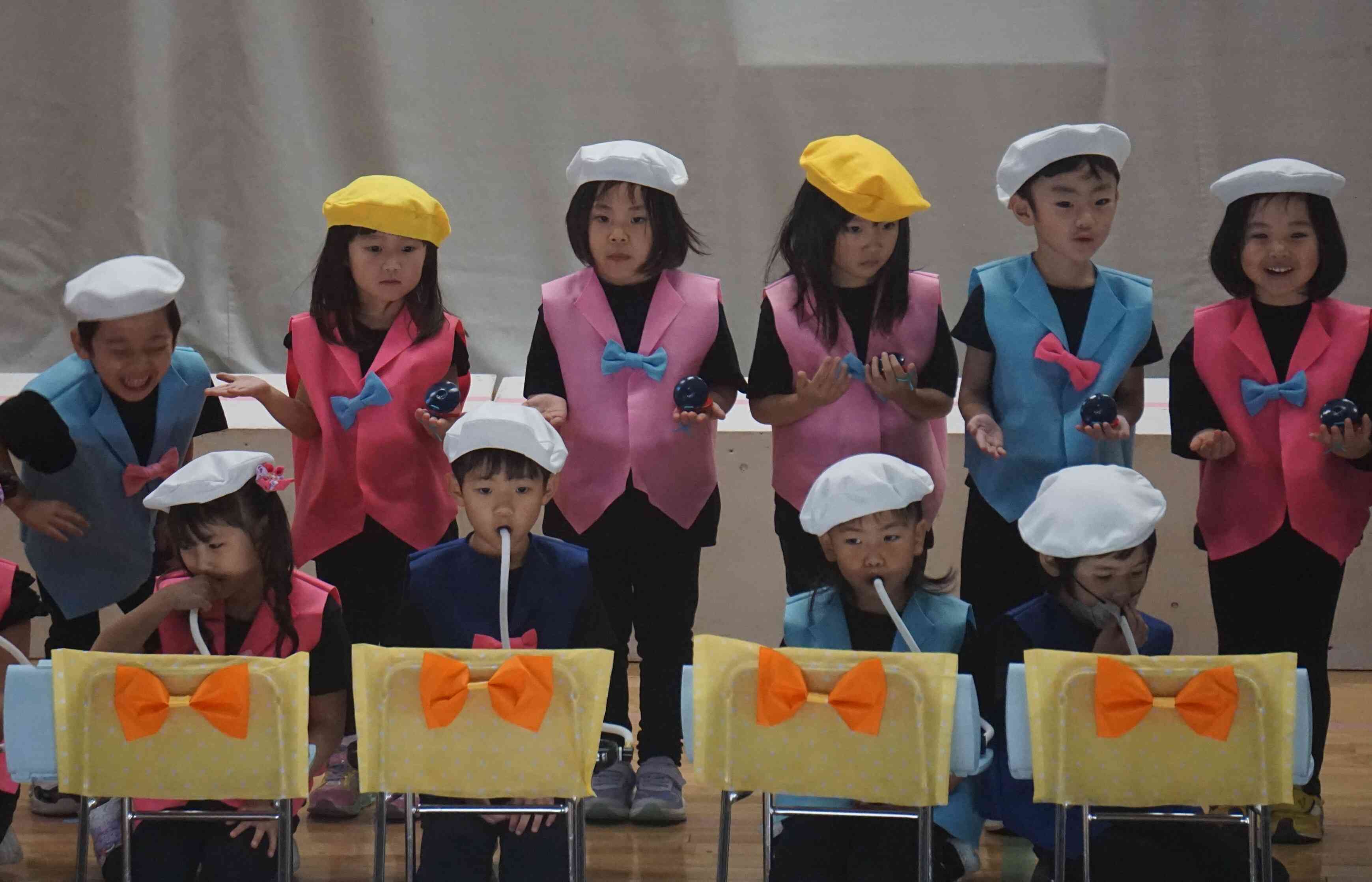 ぱんだ組さん と きりん組さん