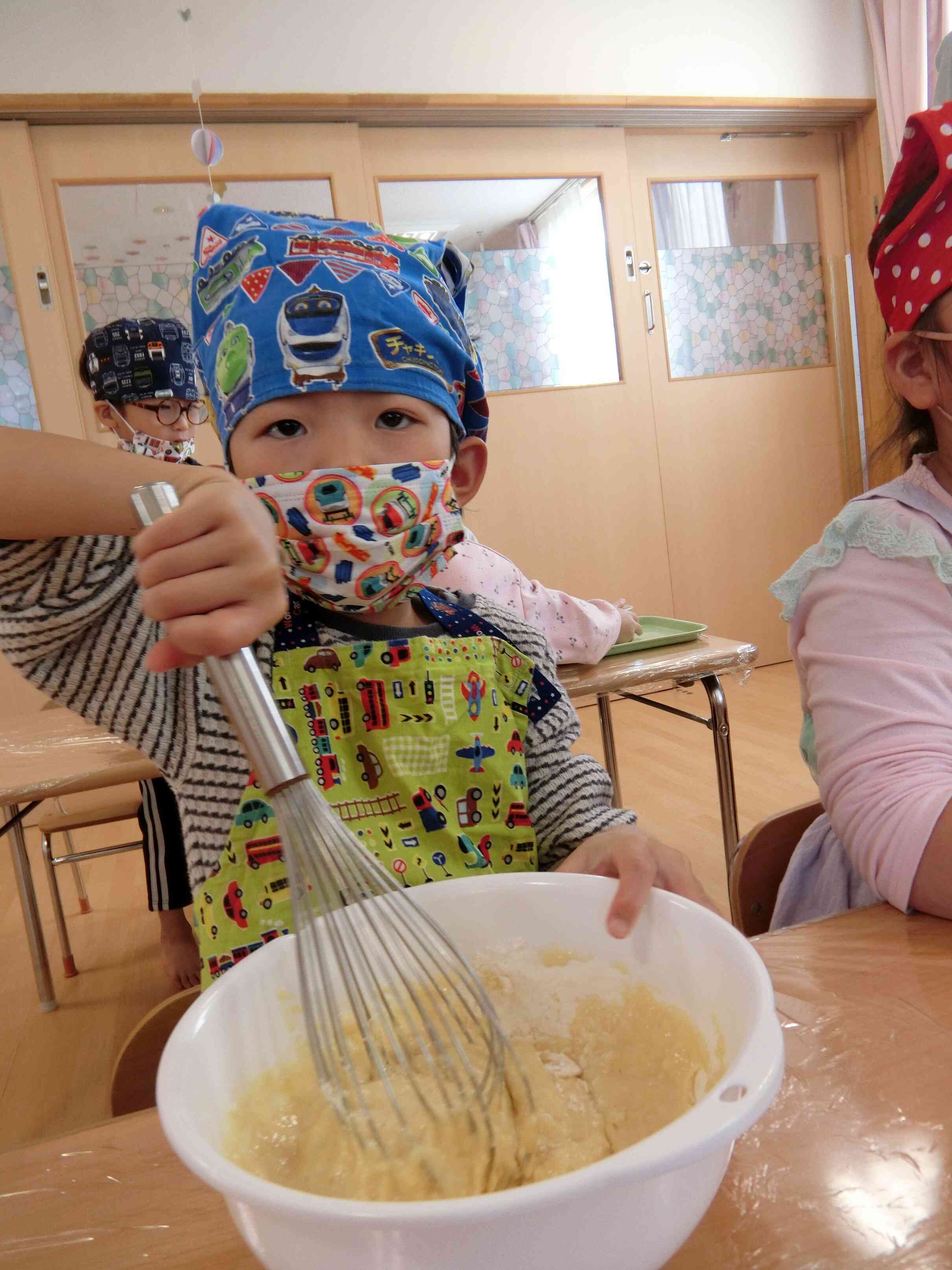 食育【クリスマスケーキ作り】