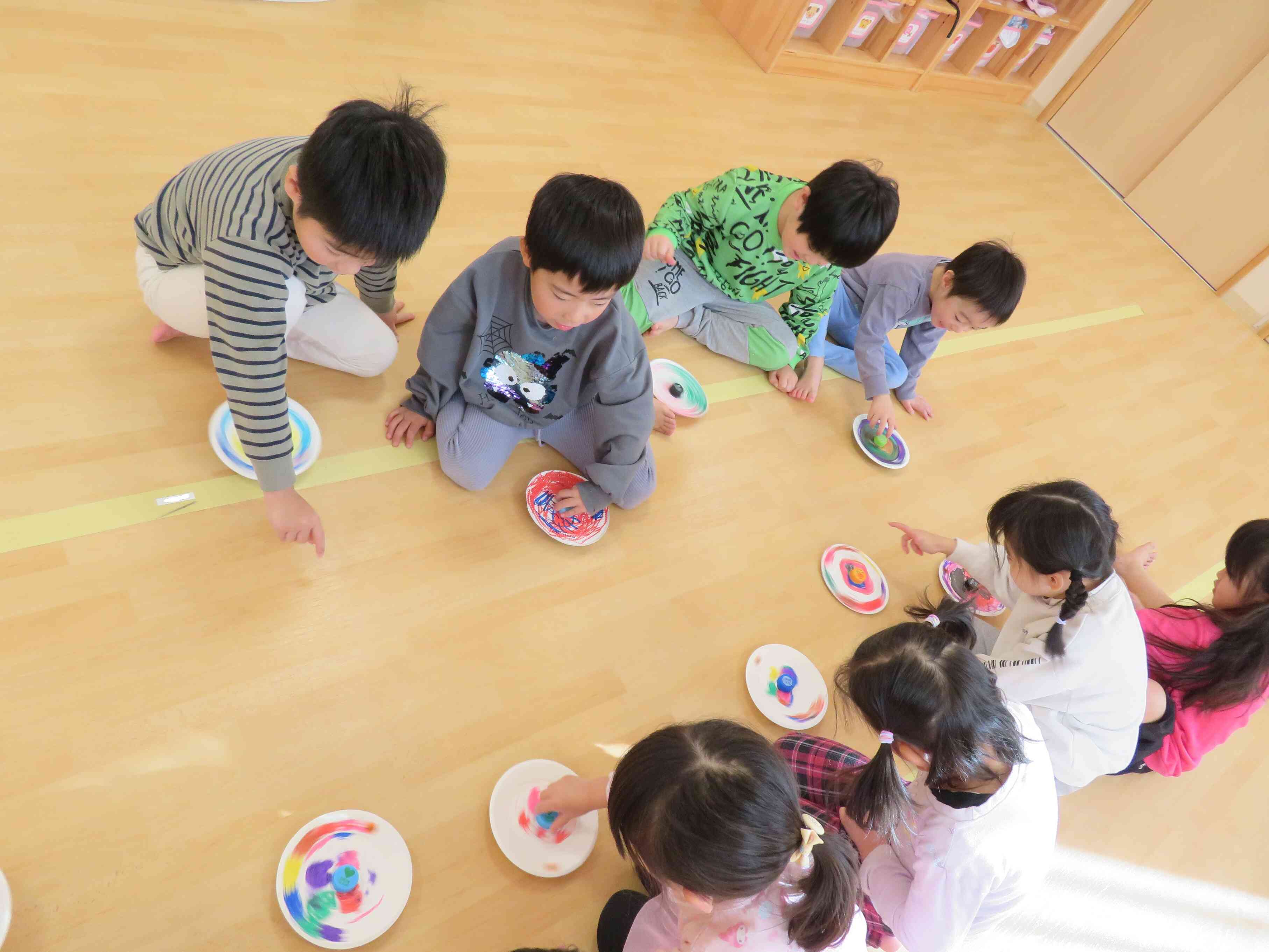 コマまわし大会☆