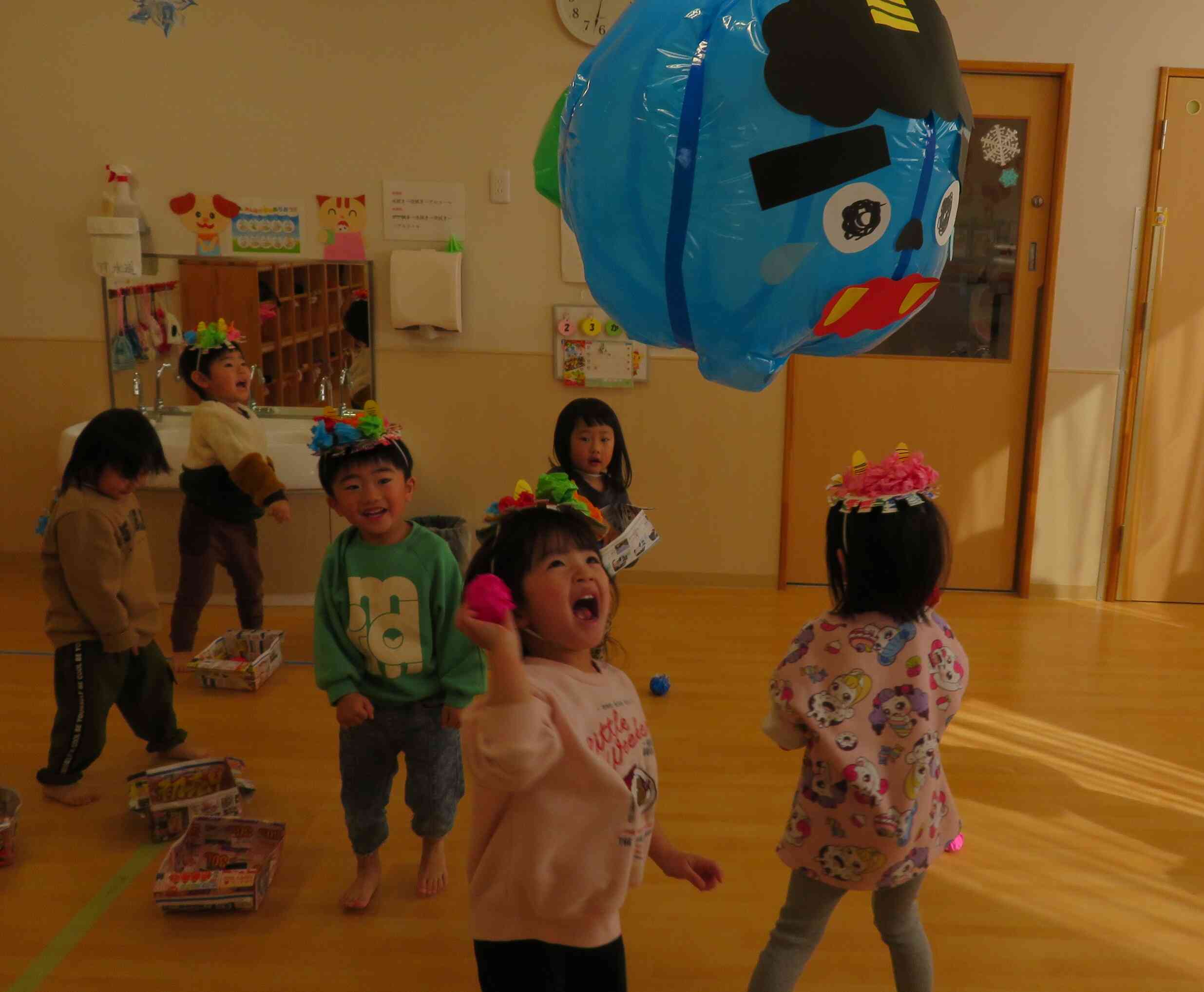 りす組さんの様子