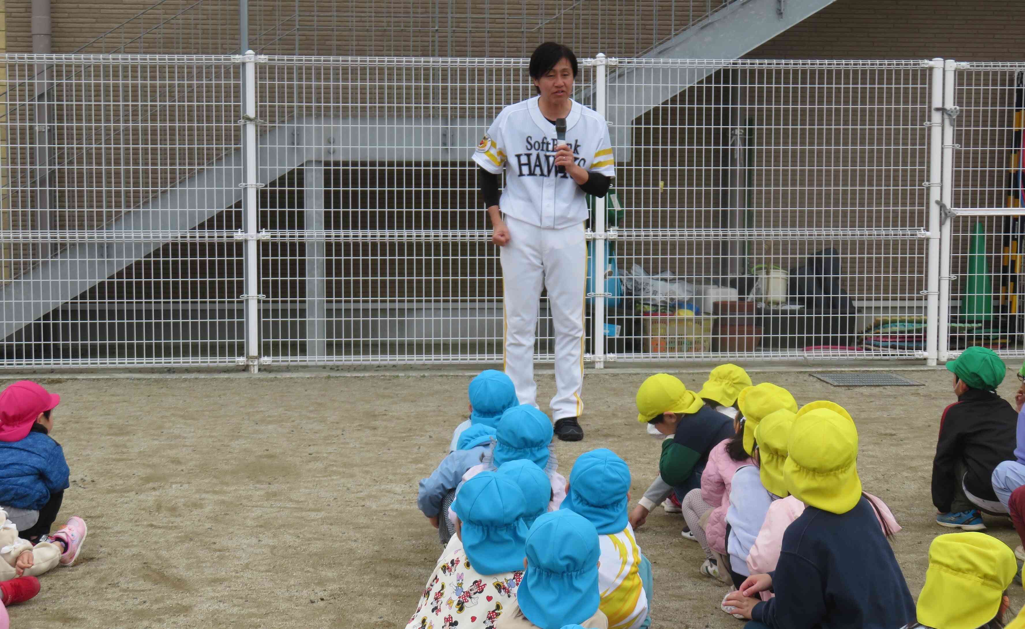 SoftBankHAWKSふれあい野球教室