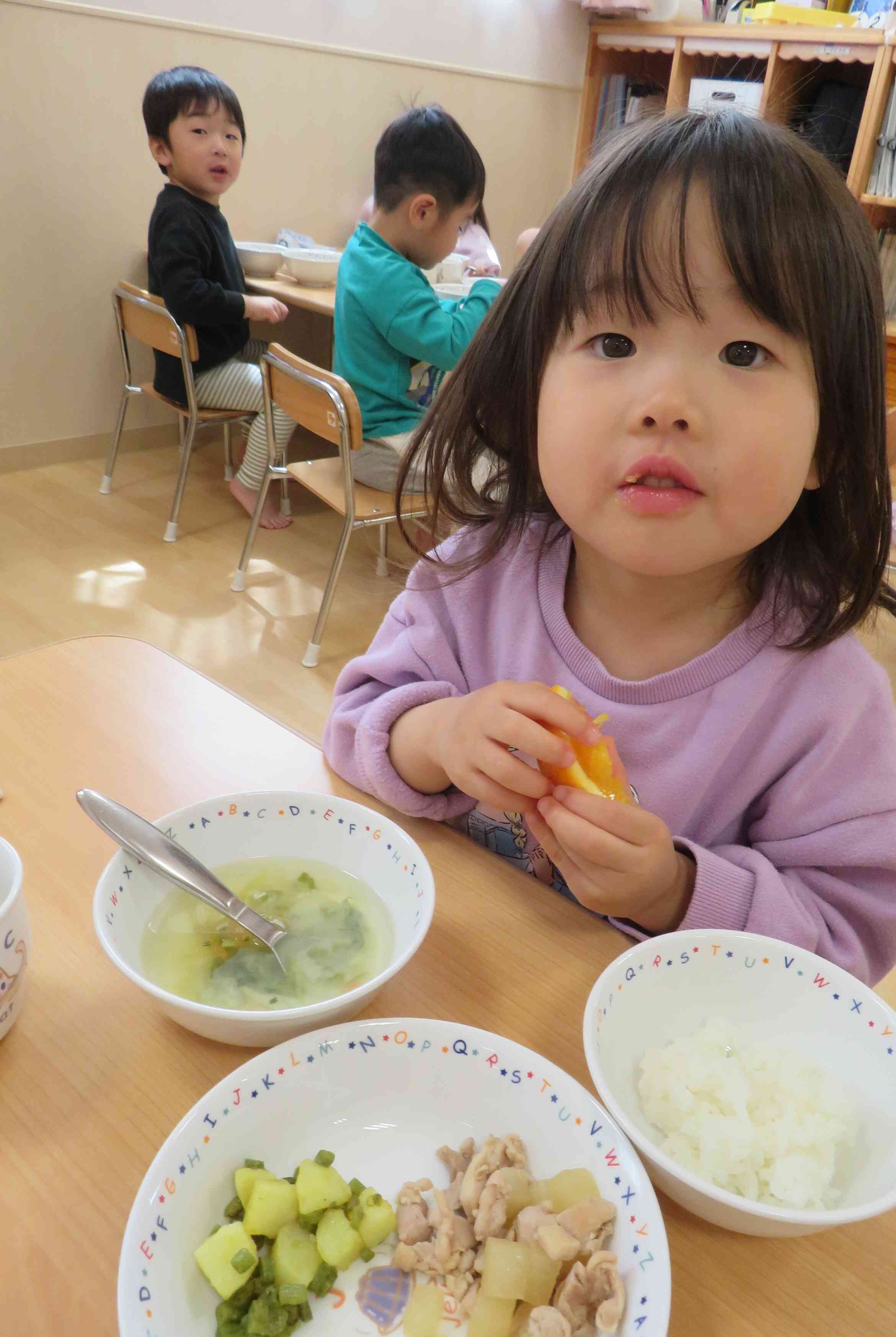 フルーツおいしいね！