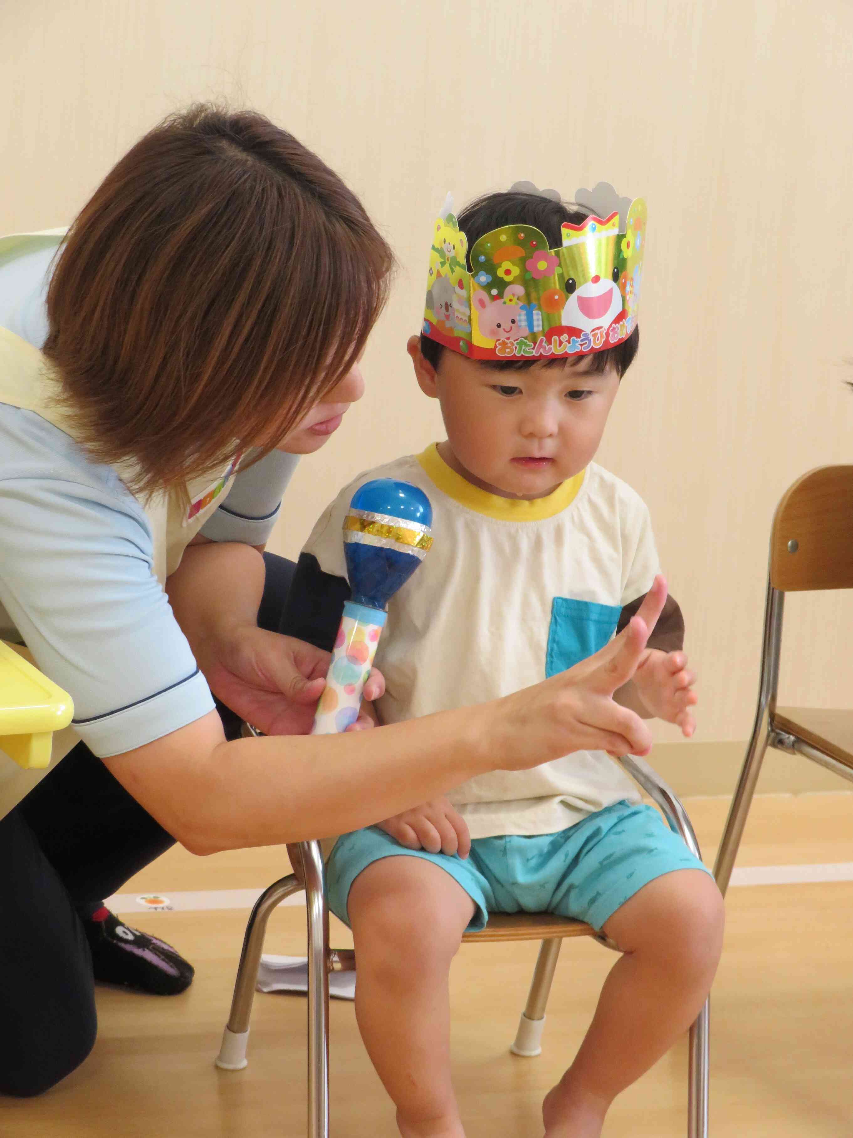 2歳になったお友だち!