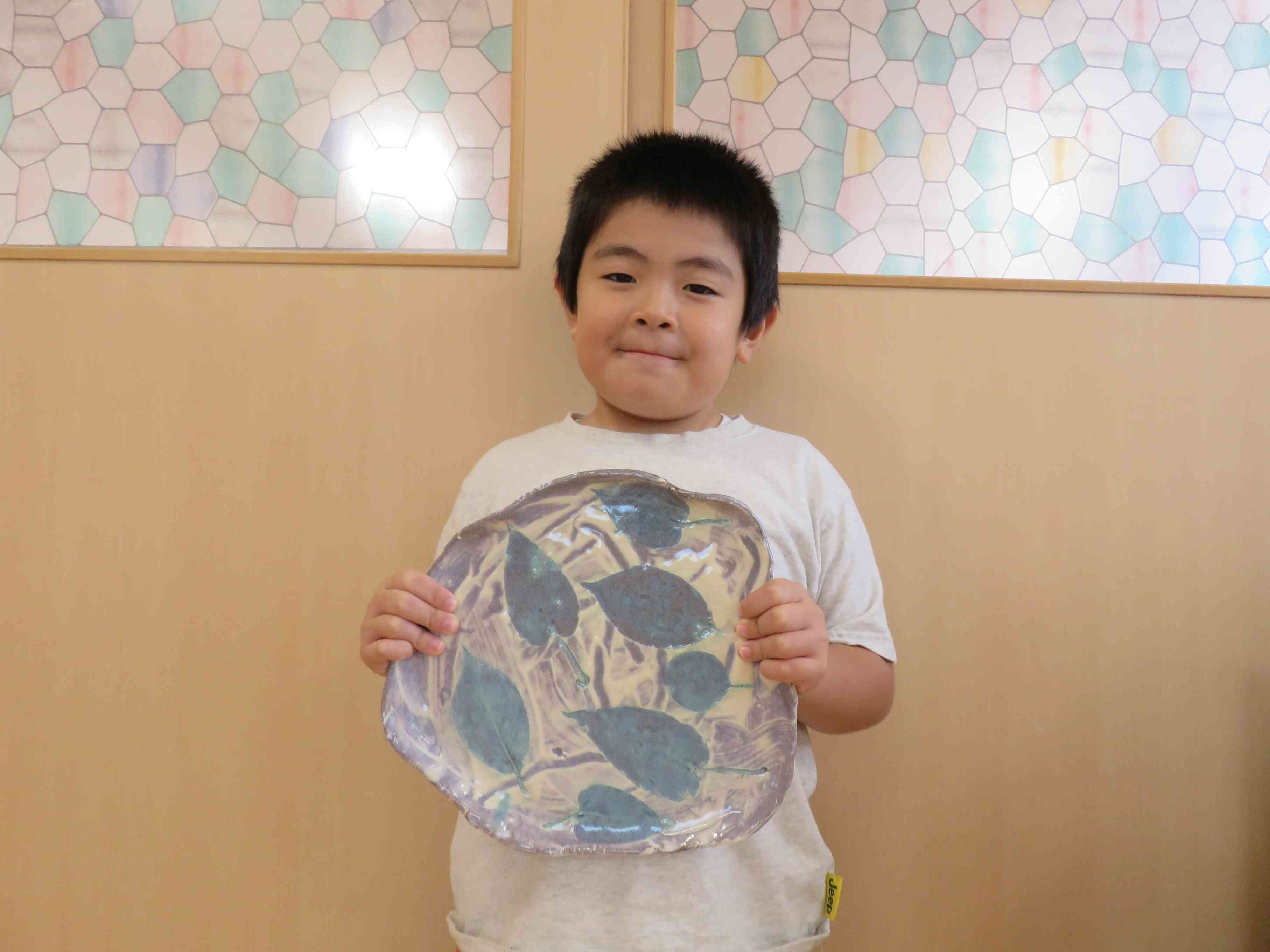 お皿が出来ました～☆｜ニチイキッズ出水中央保育園｜ニチイキッズ