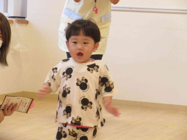 ゴール目指してがんばれ～！