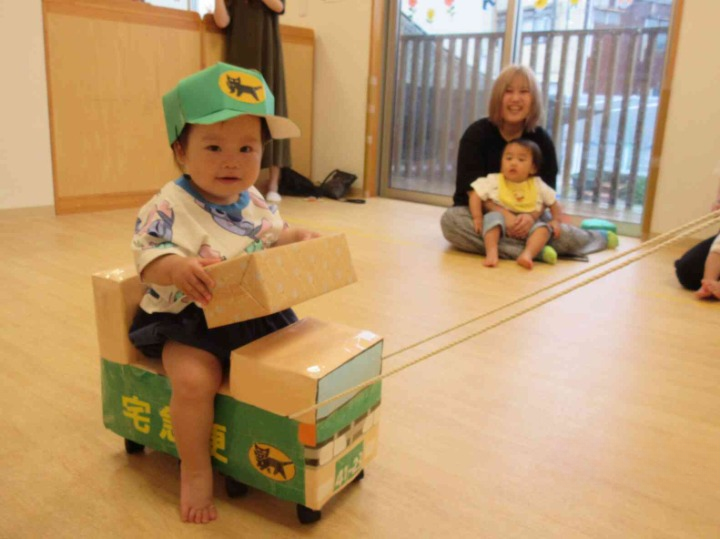 上手にお荷物持てましたね＾＾