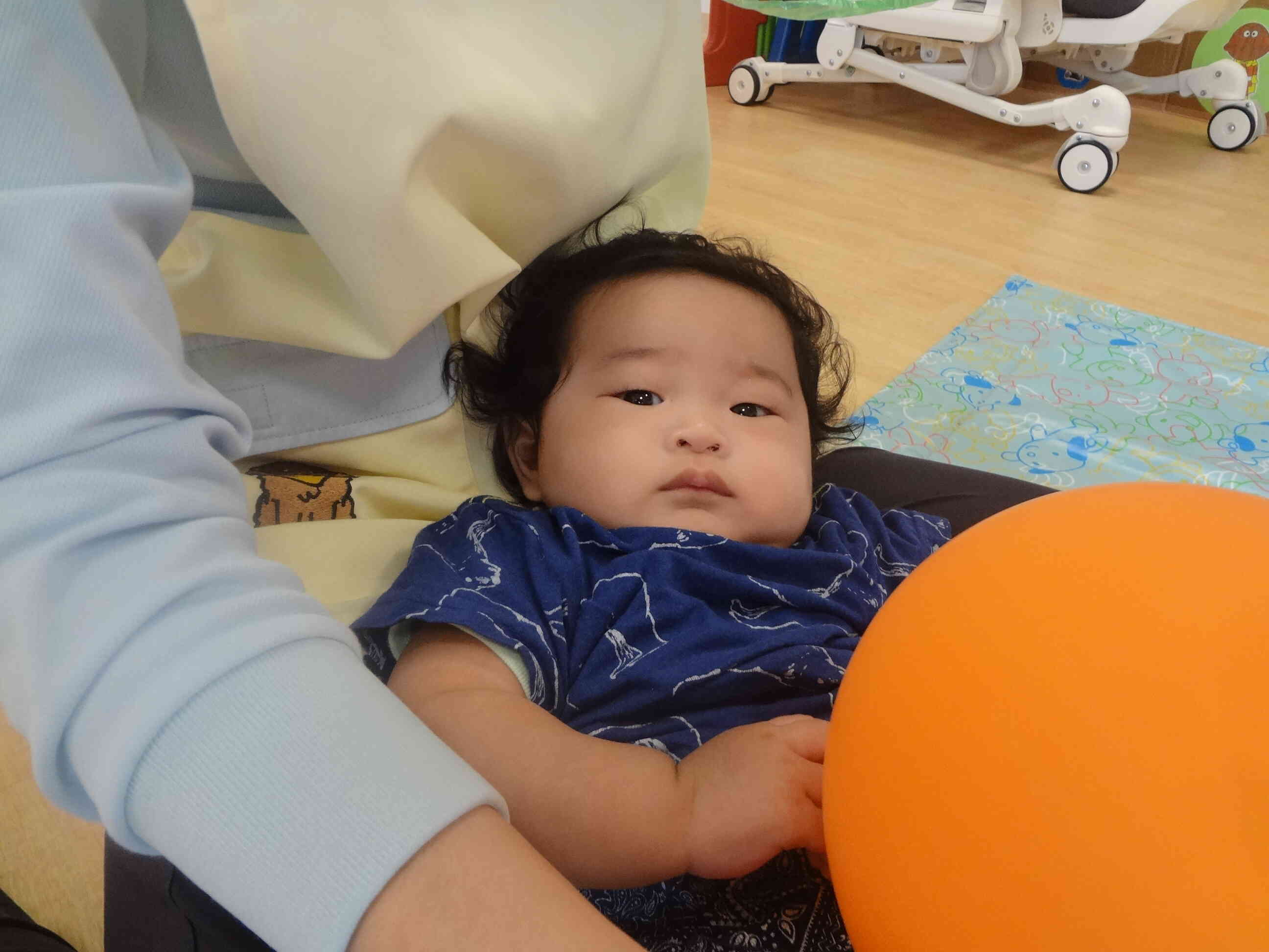 先生の抱っこ大好き♡