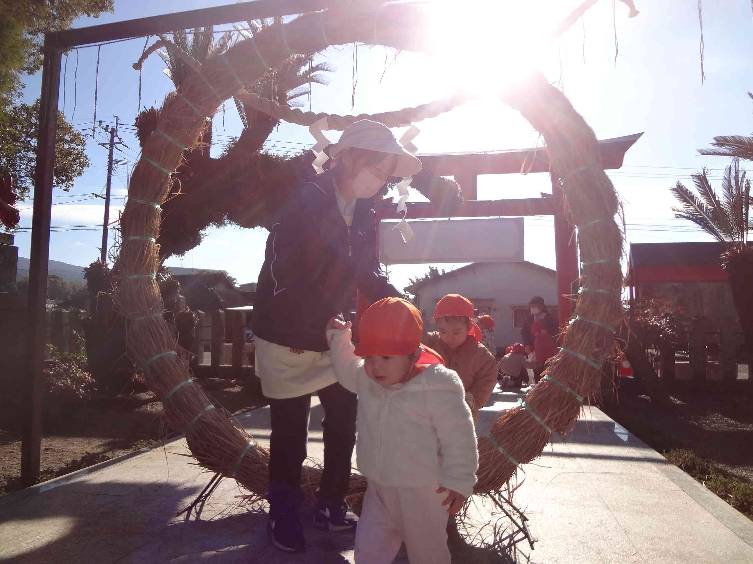 茅の輪もくぐりました