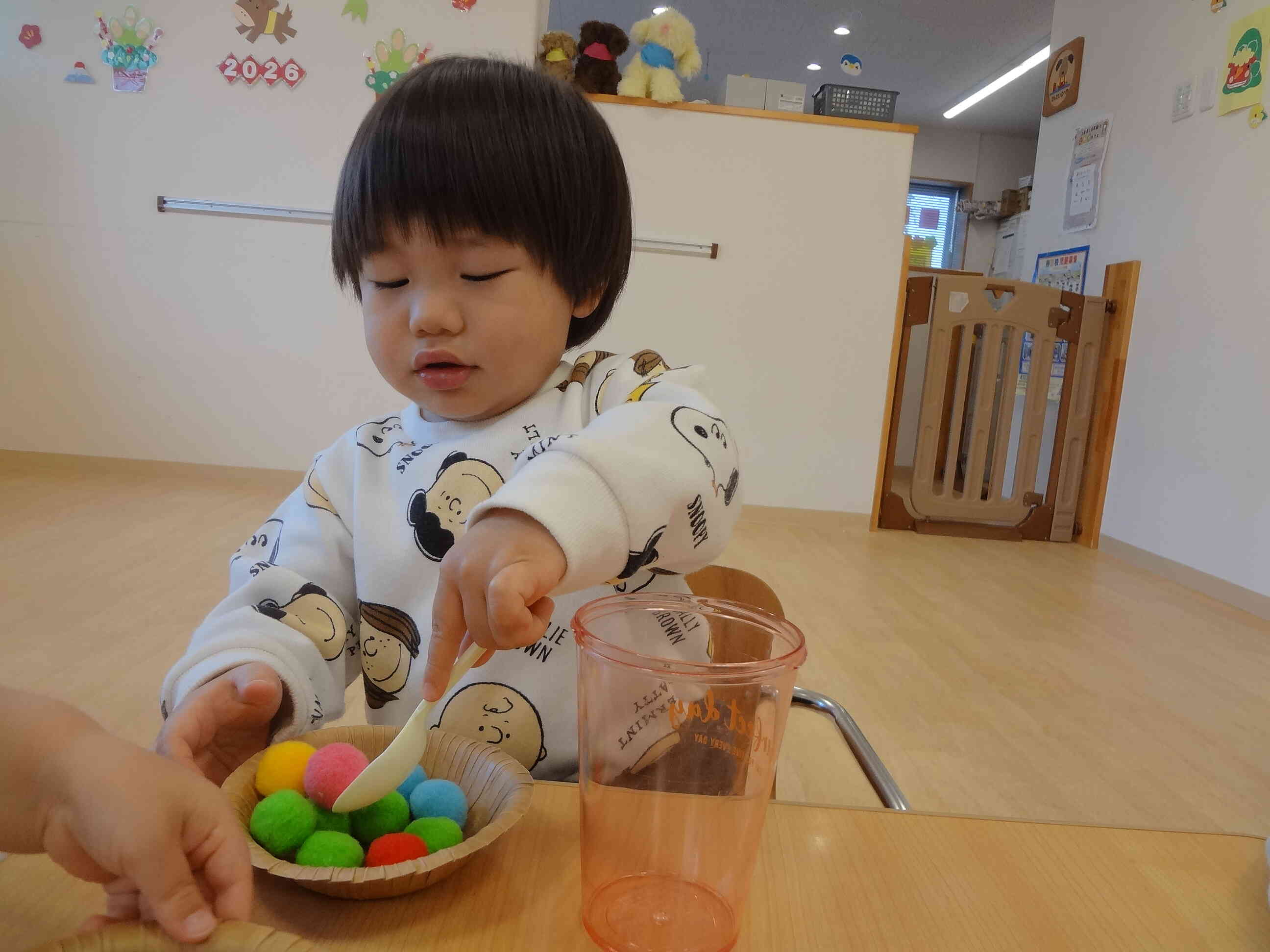 スプーンの練習★