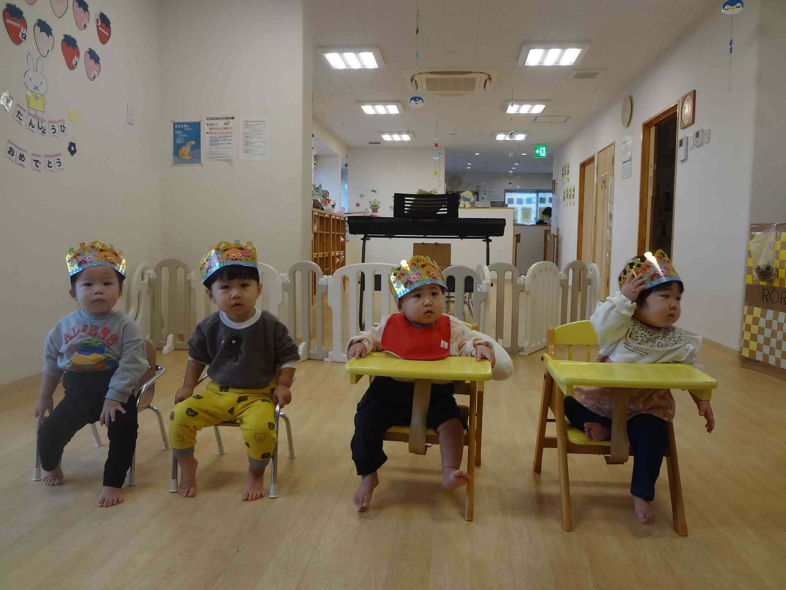 １月生まれのお友達