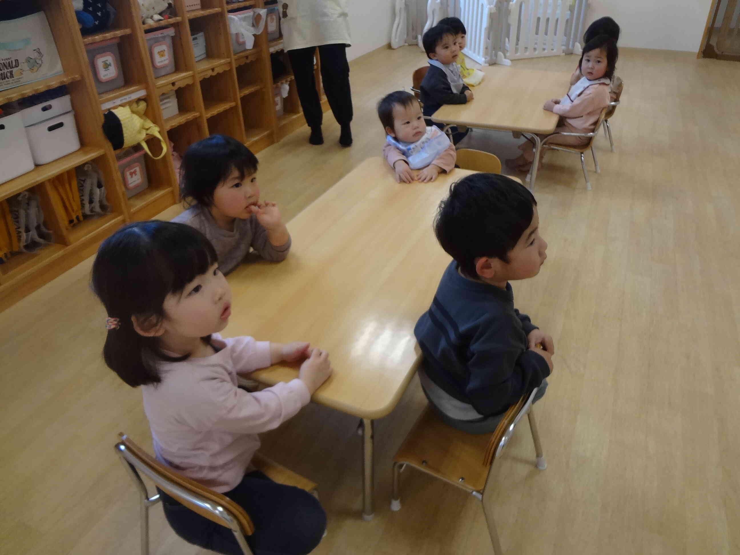 目線の先には・・・？