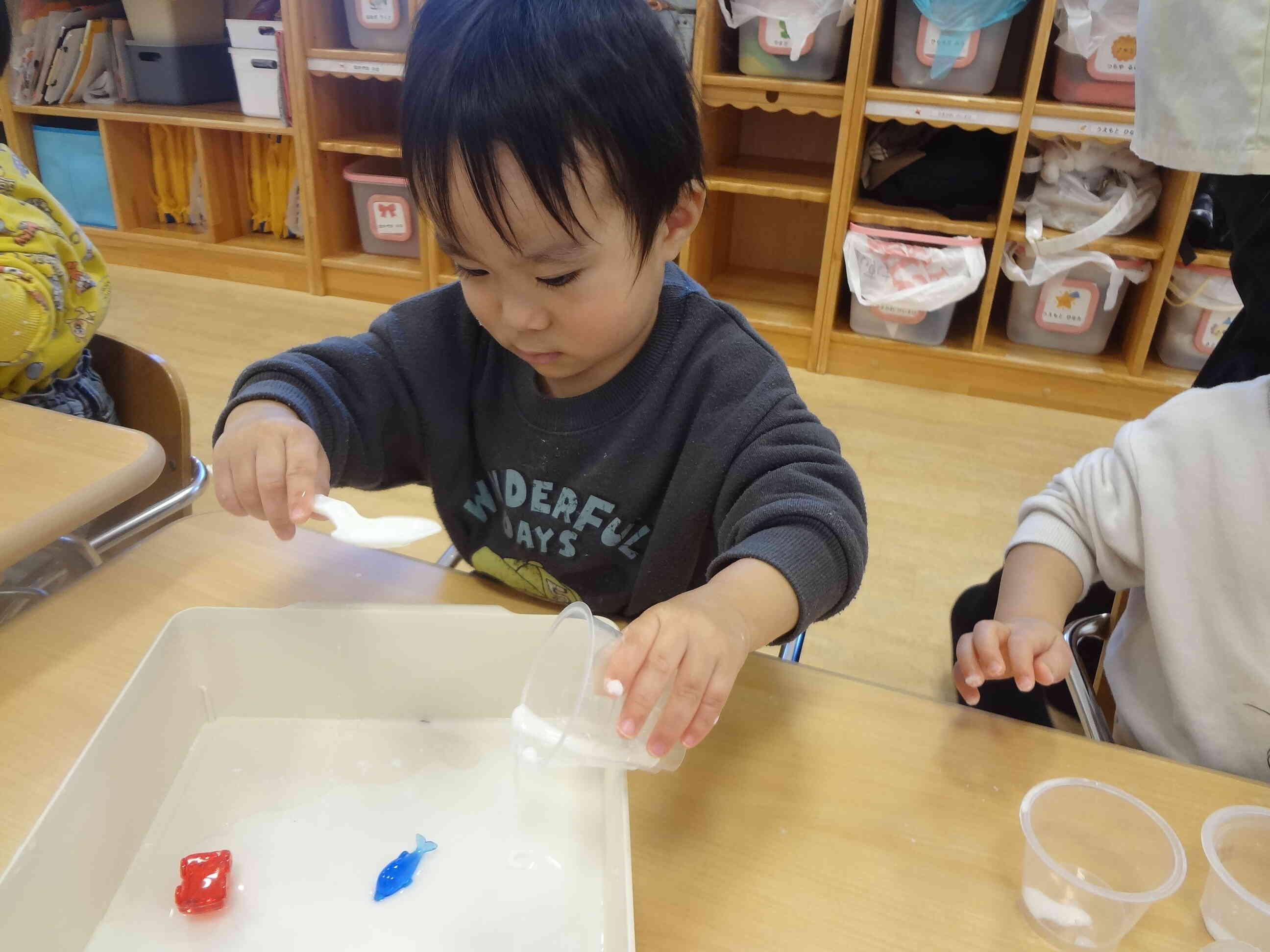 真剣な眼差しです＾＾