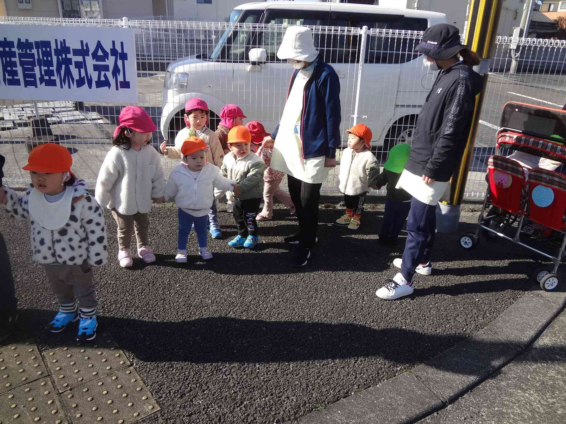 みんな揃って出発～!!