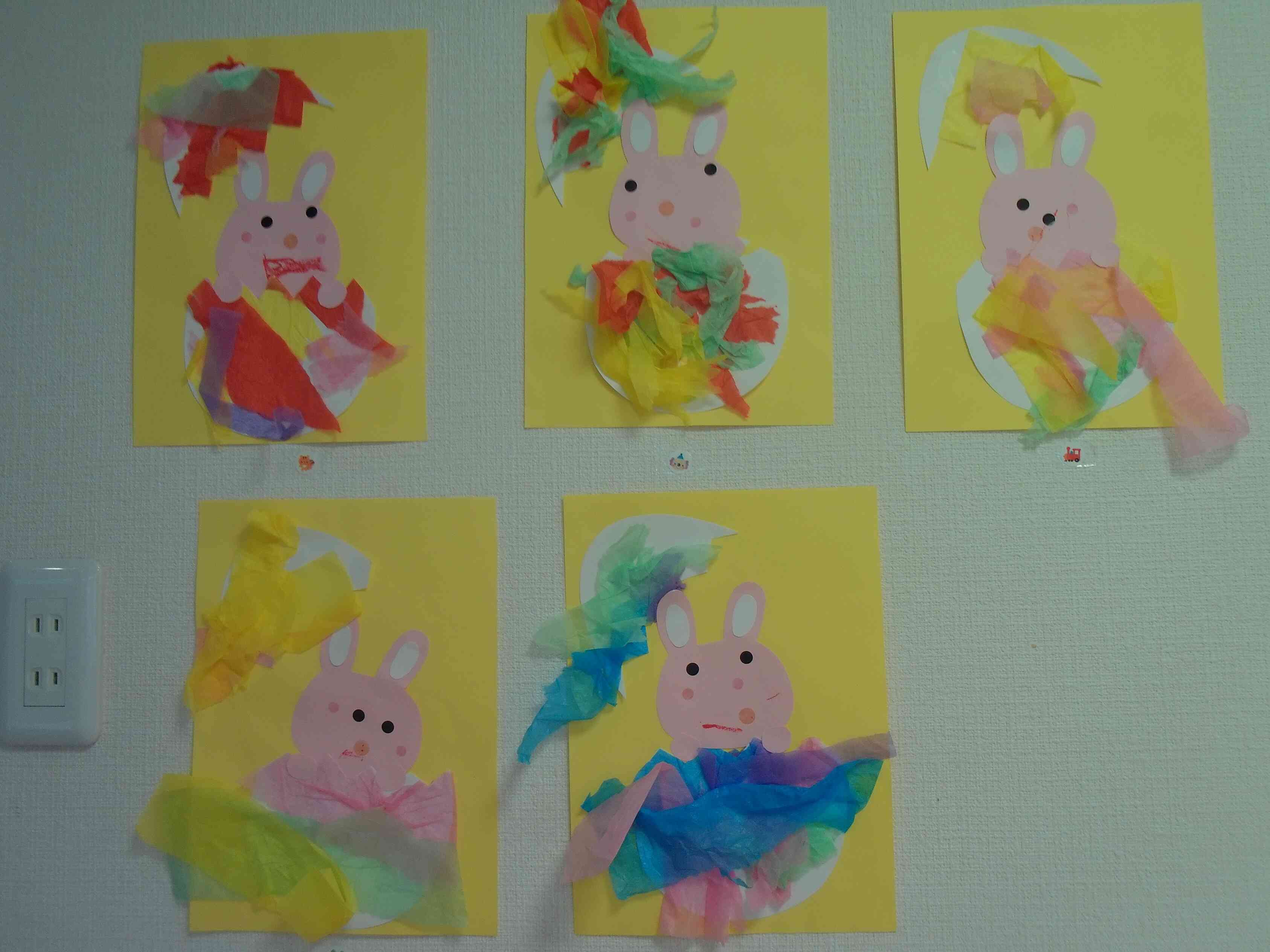 うさぎ組さんの作品です！