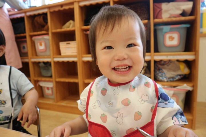 美味しいな～♪