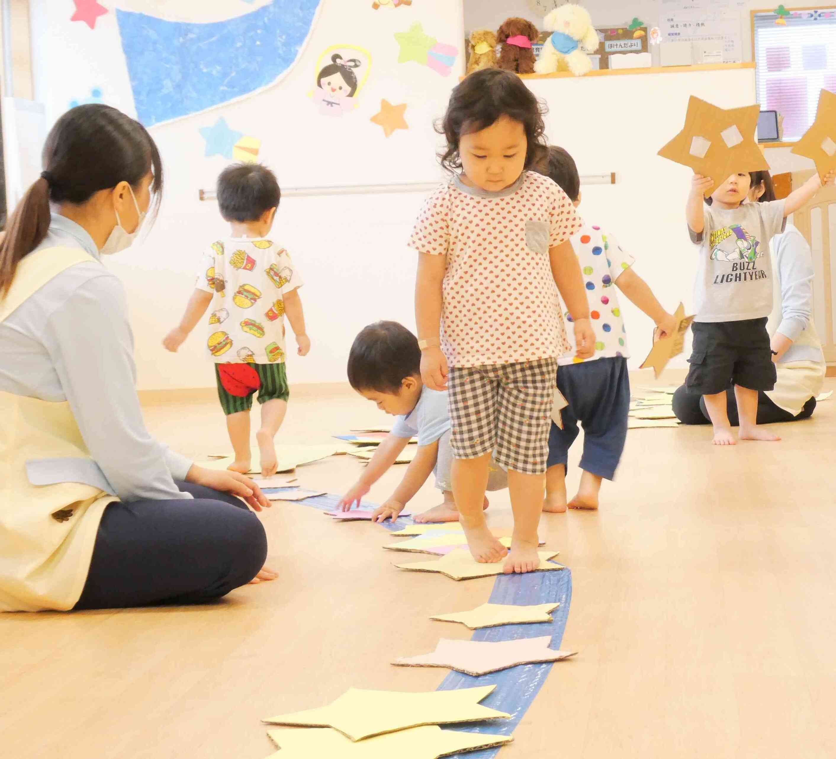 出来た天の川をお散歩します♪