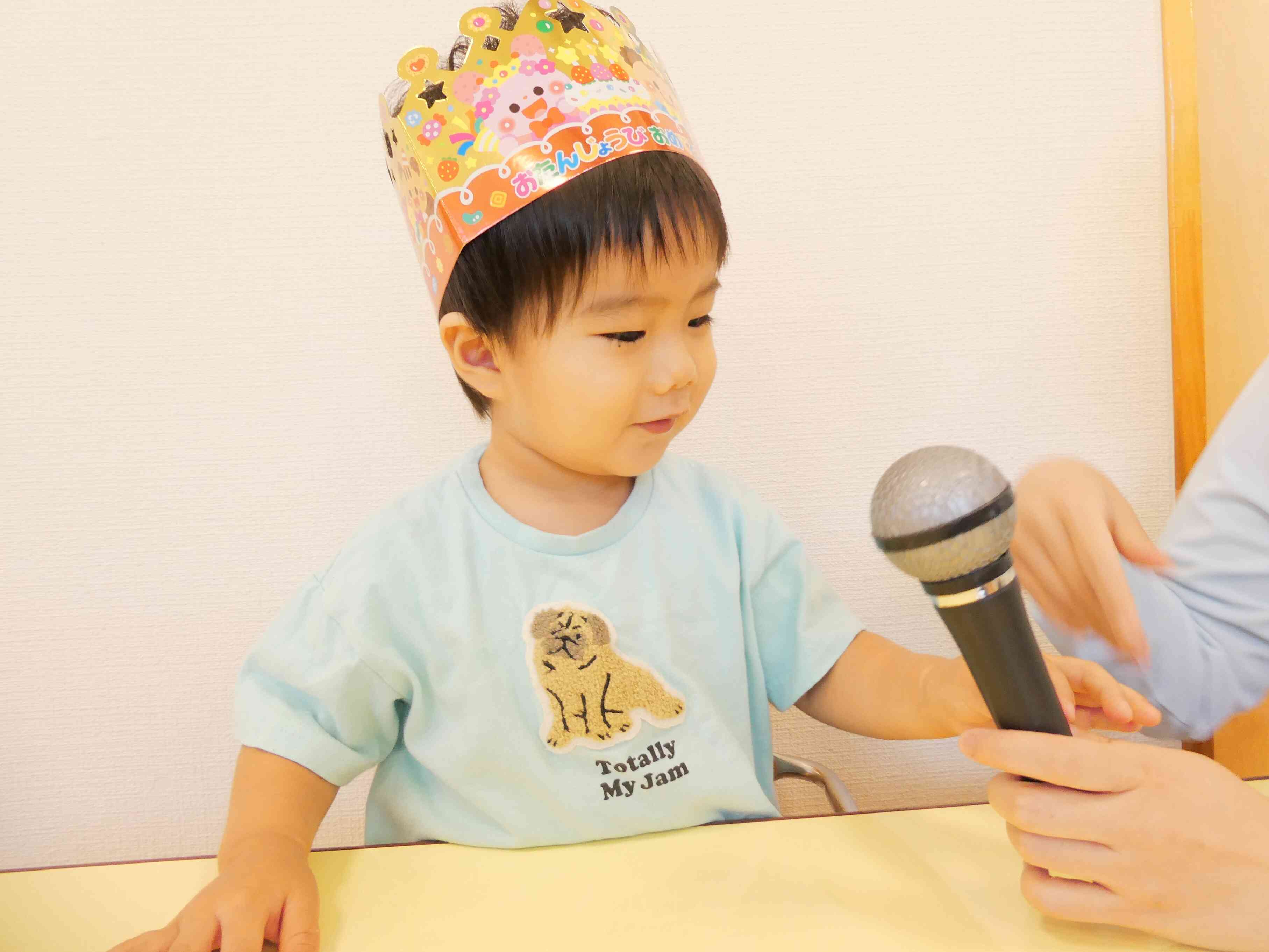 ８月生まれのお友達★