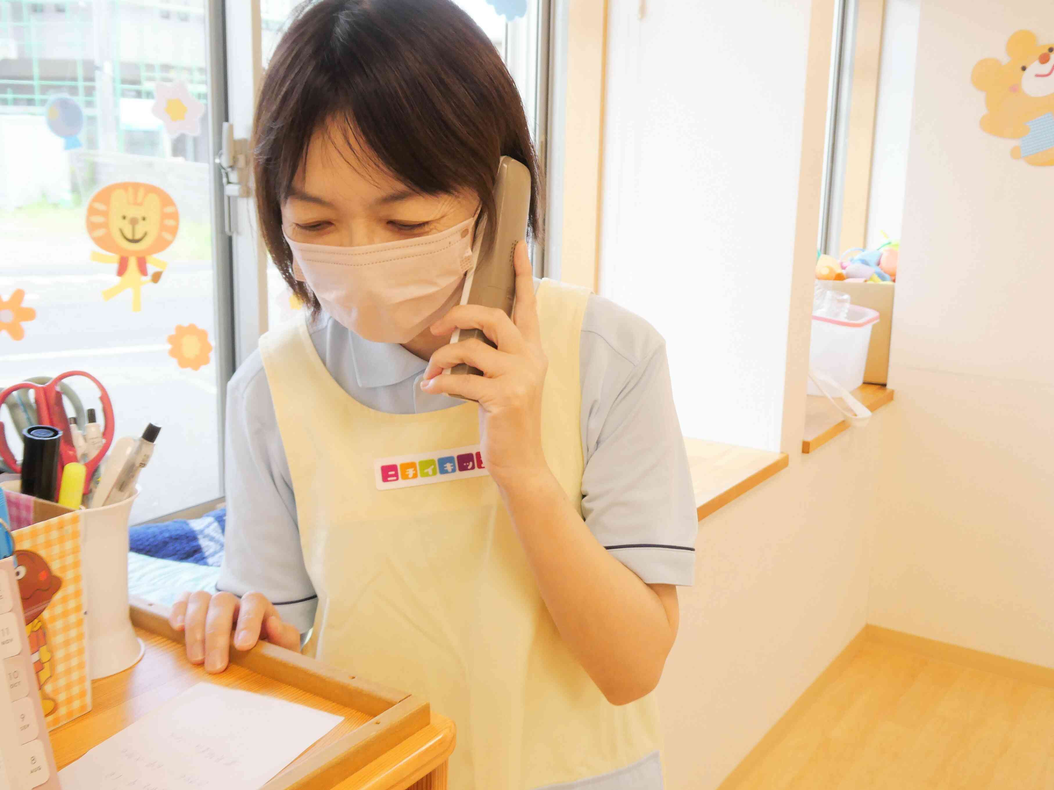 同時に通報訓練も行います♪