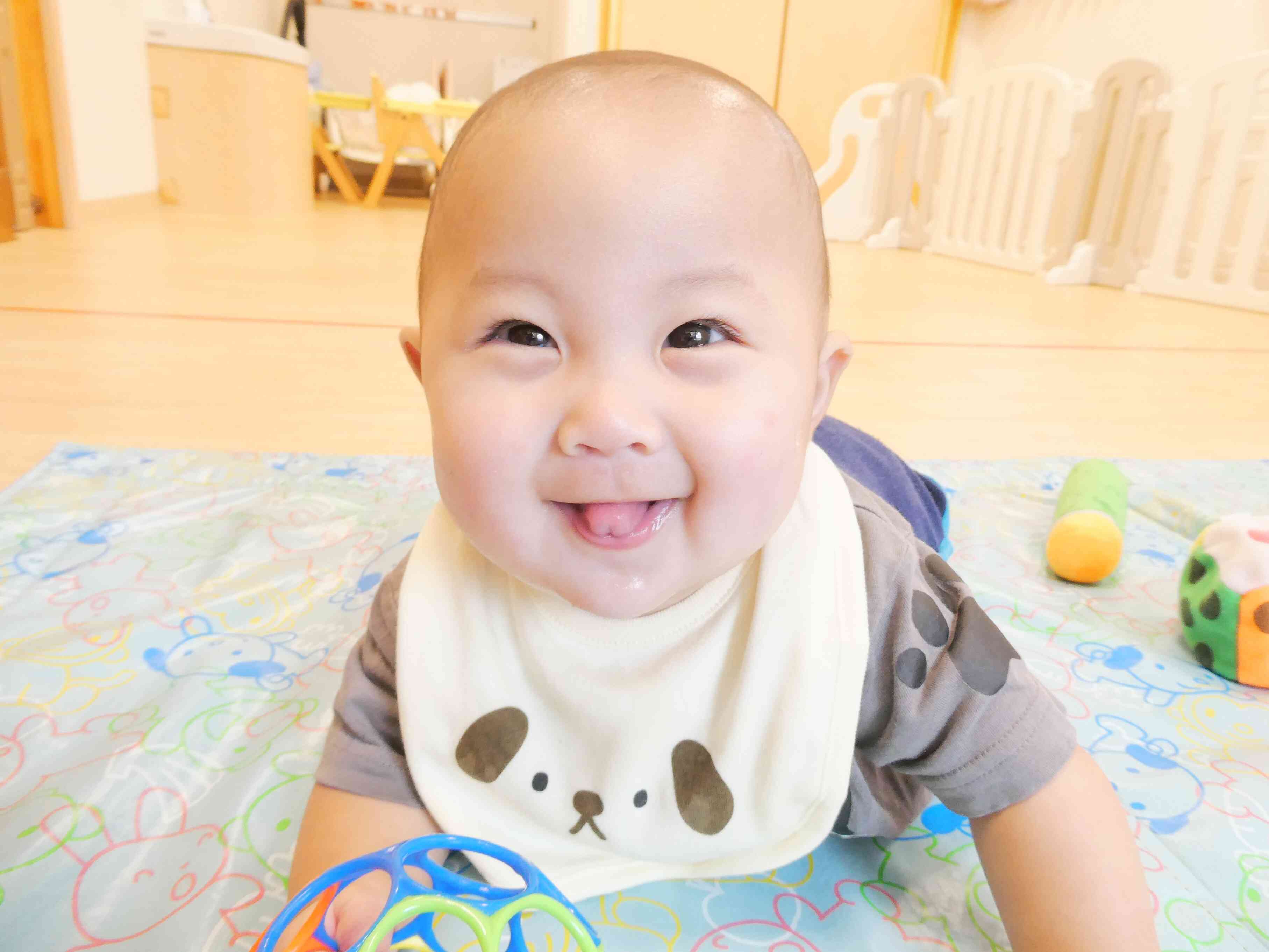 可愛い笑顔に癒されます♡
