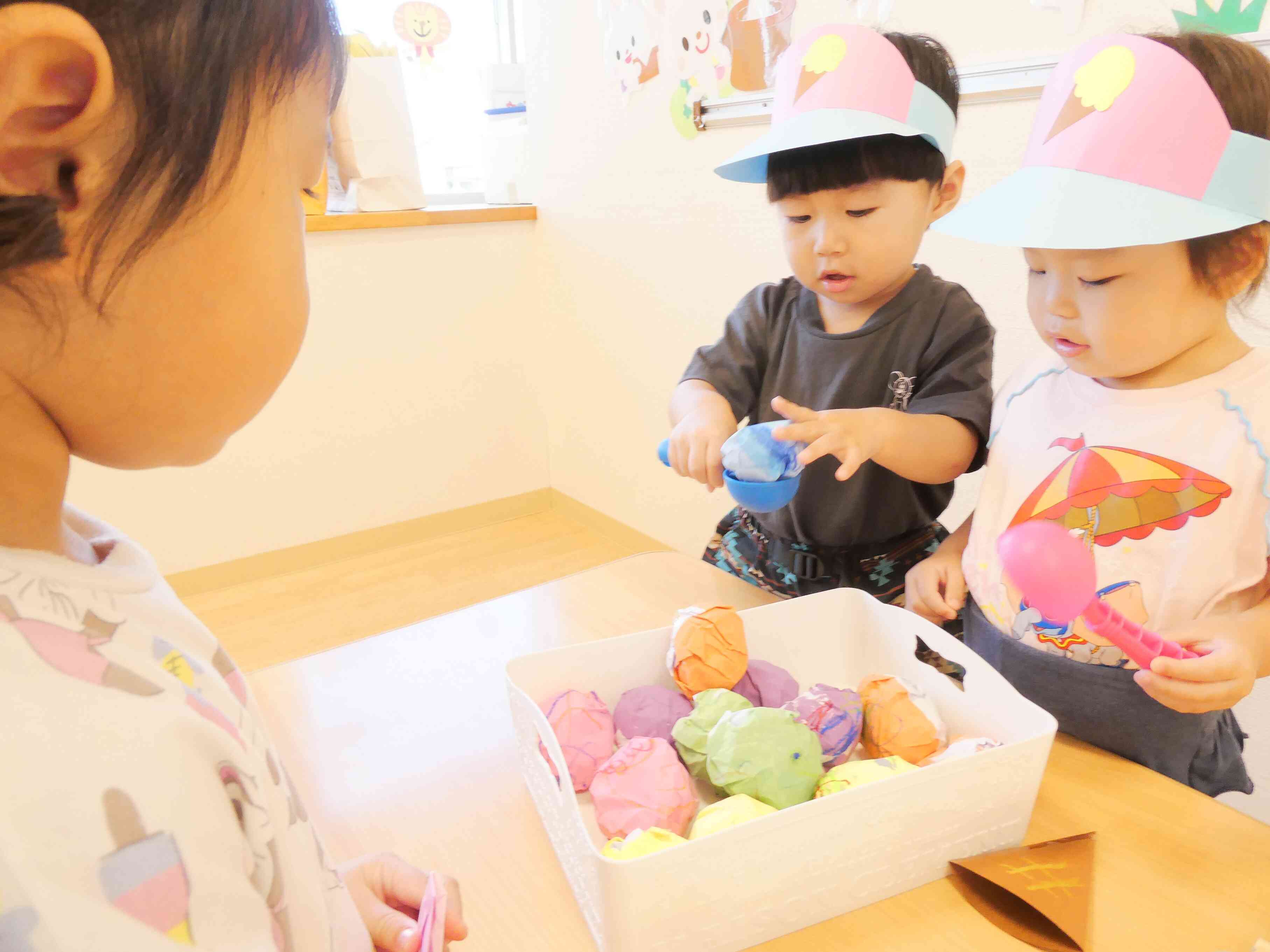 アイスクリーム屋さん開店☆