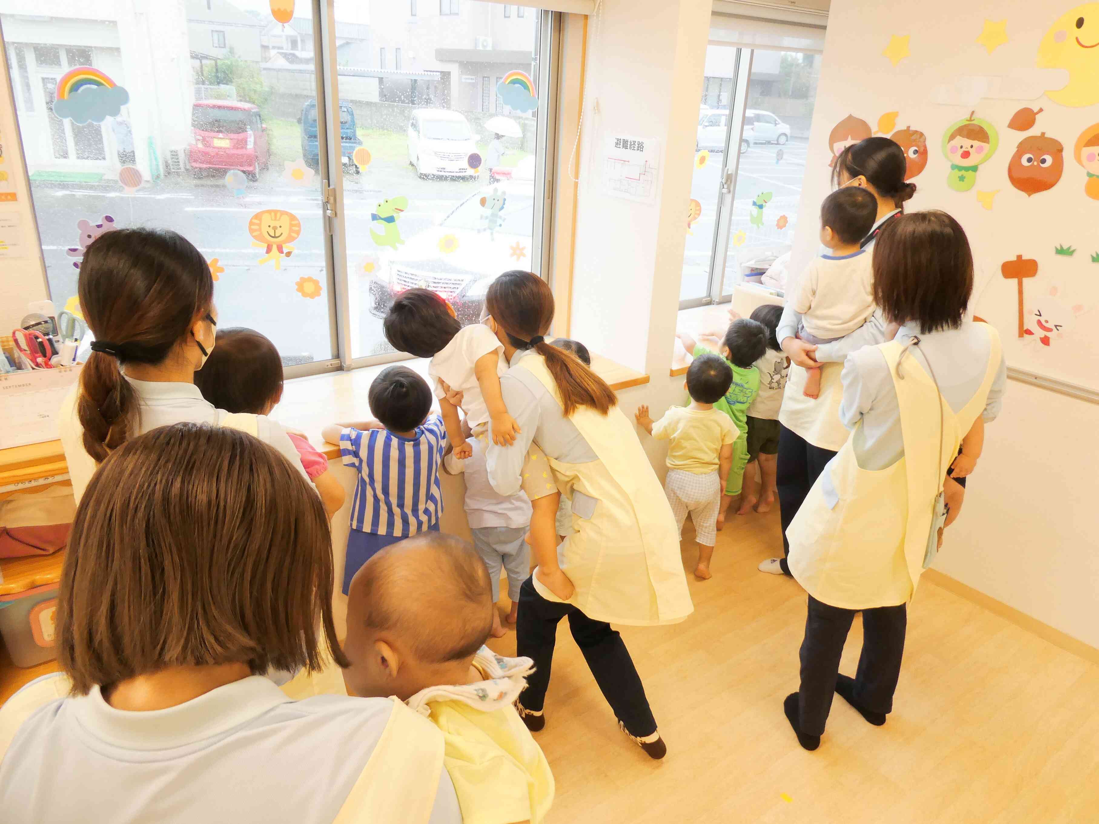 パトカー見学♪