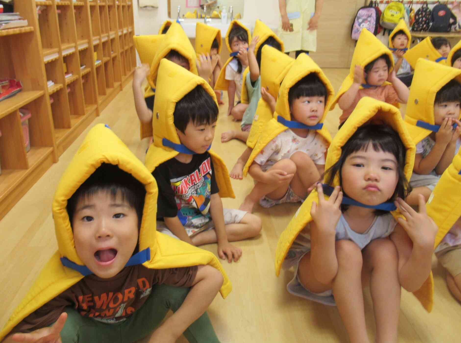 と、ある日の防災訓練 「地震への備えをみんなで考えてみよう！」
