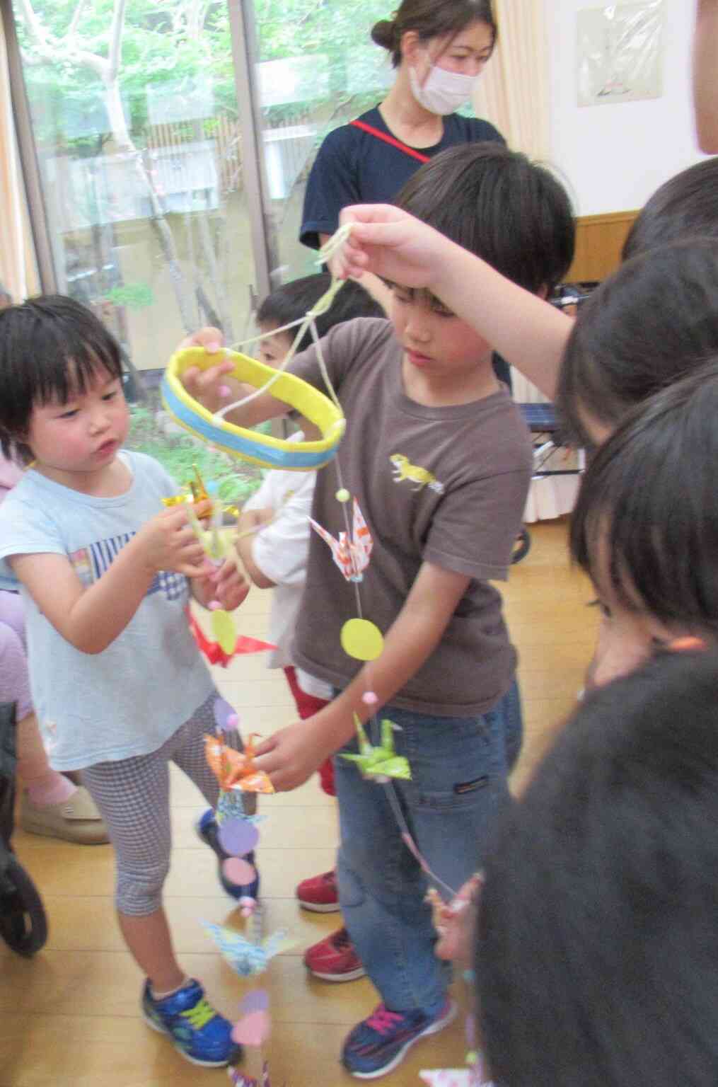 すごいね～どうやって作っているのかな？興味津々です。