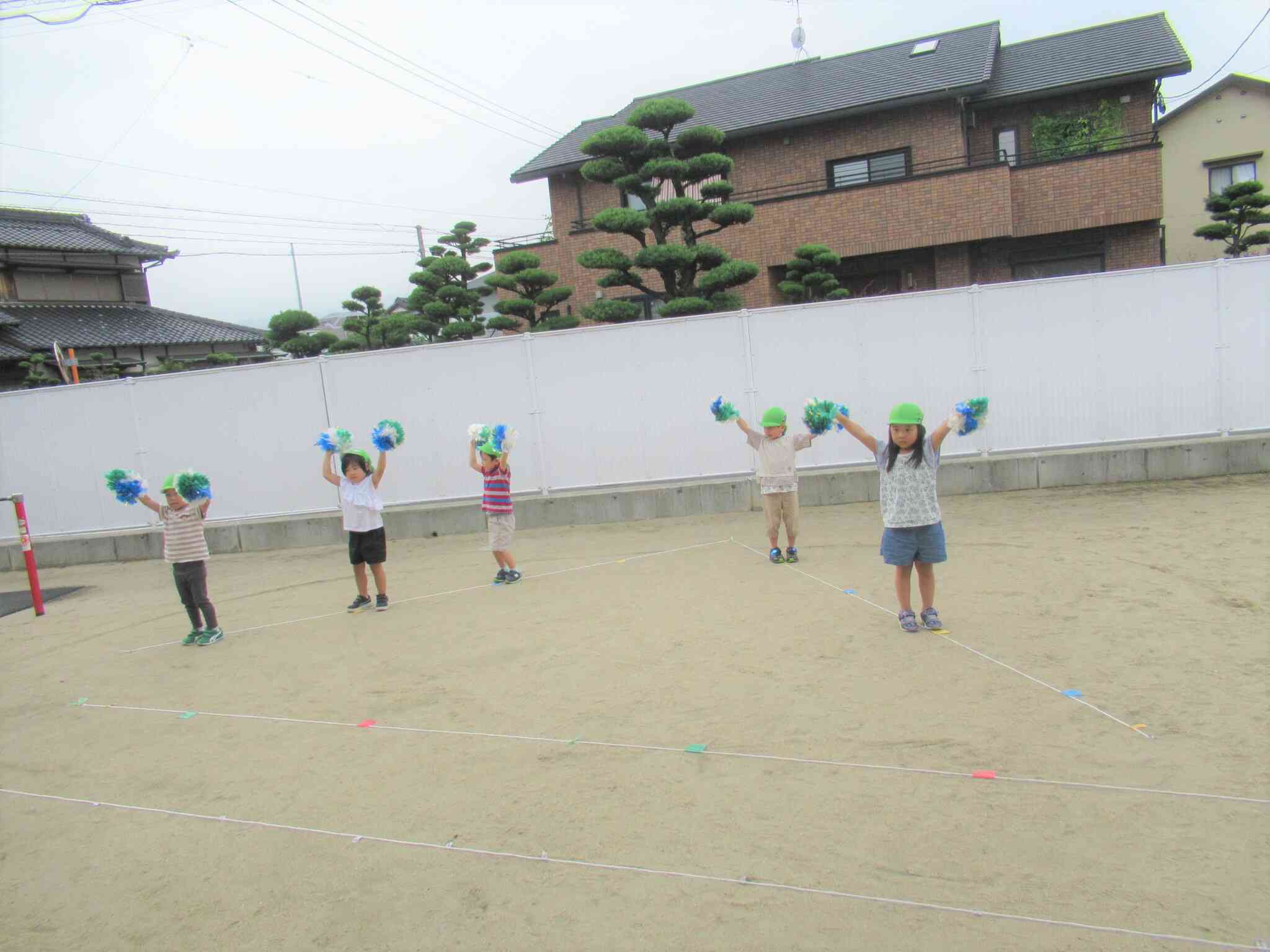 手足をしっかり伸ばすよ