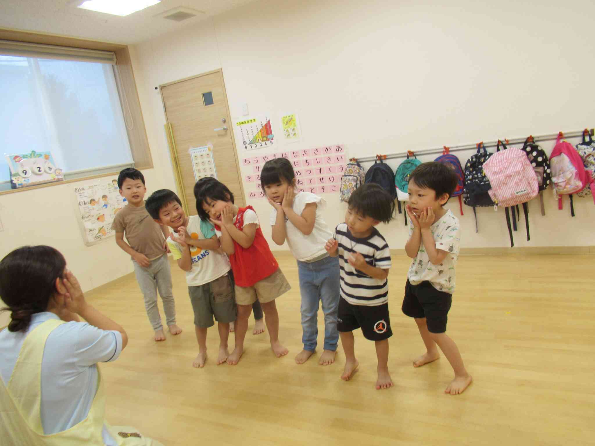 運動会の練習も始めてます