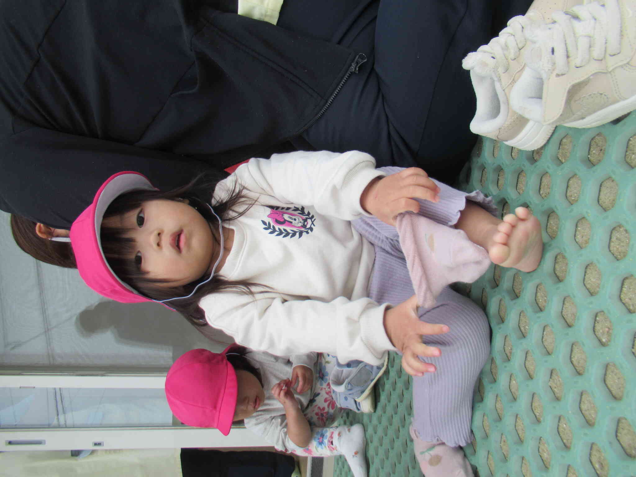 左足も頑張れ～