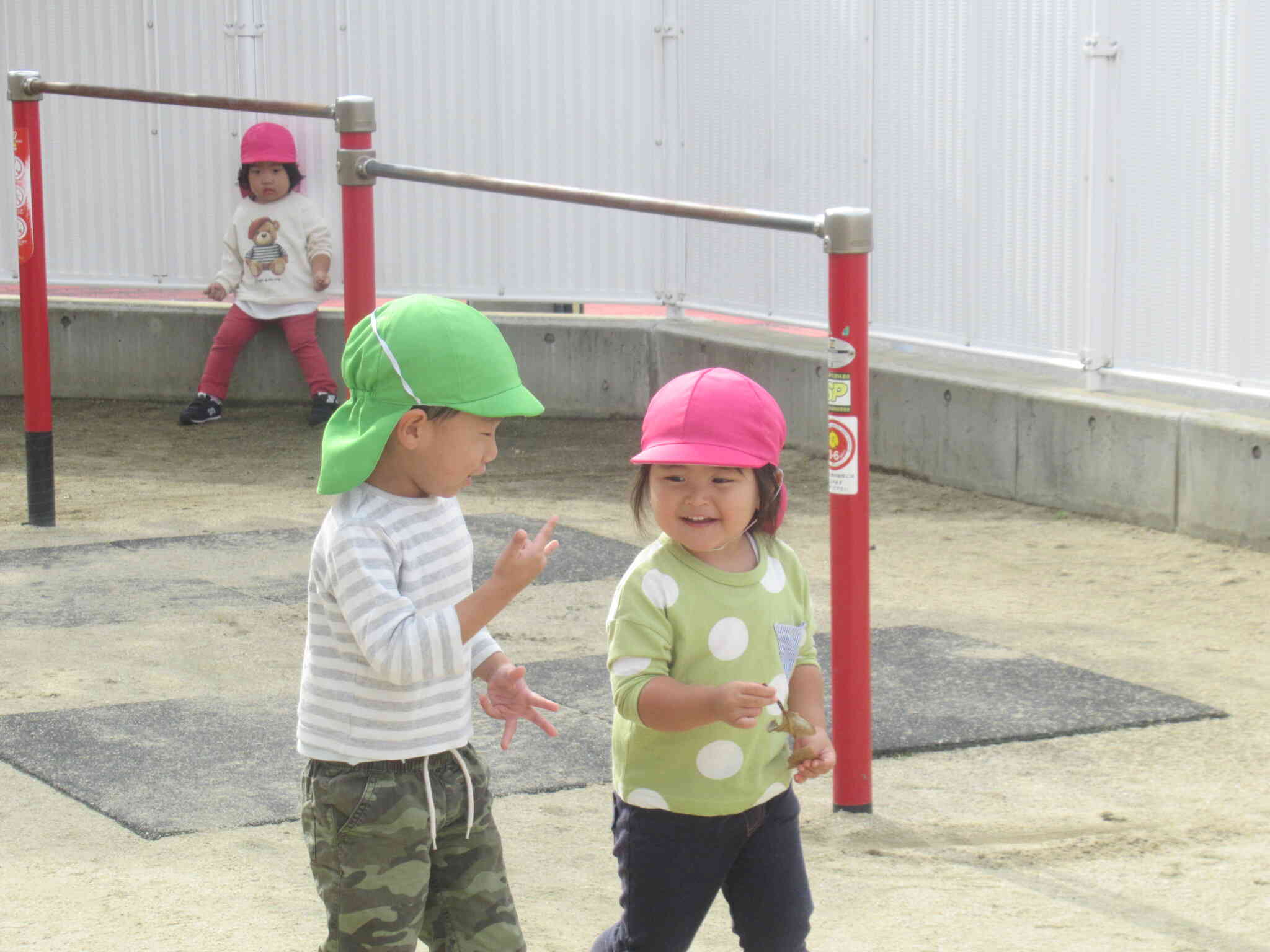 何のお話してるのかな？